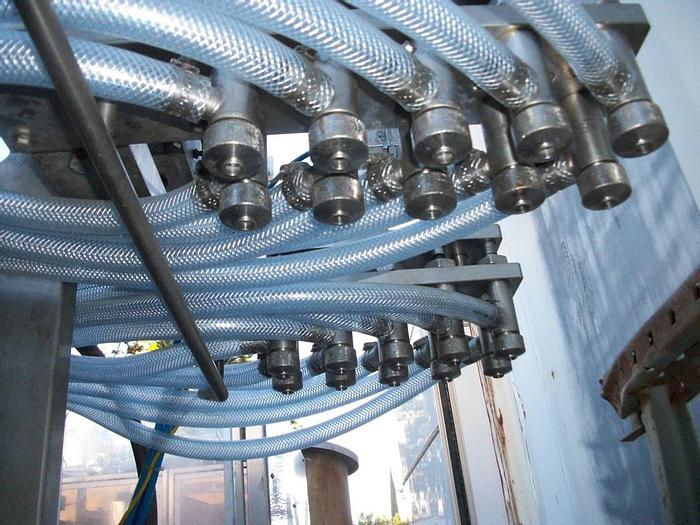 Used Depositor, In-line, 20-head, S/st, 2-Lane, Pneumatic, #S740239