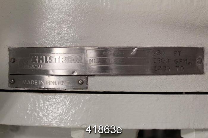 Used Sulzer APT44-6 6x8x18 Pump, Stainless Steel Casing #41863