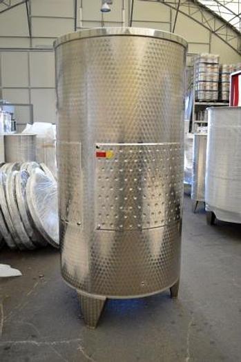 Letina 528 Gallon Jacketed Ferm/Storage Tanks