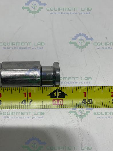 Used Sani-Tech  STHT-WR-WR-0500 48" Silicone Hose w/ 1/2" Sanitary Fitting