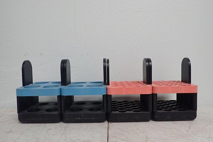 Used Lot of 4 Sorvall 00830 00842 Centrifuge Swing Rotor Bucket Inserts