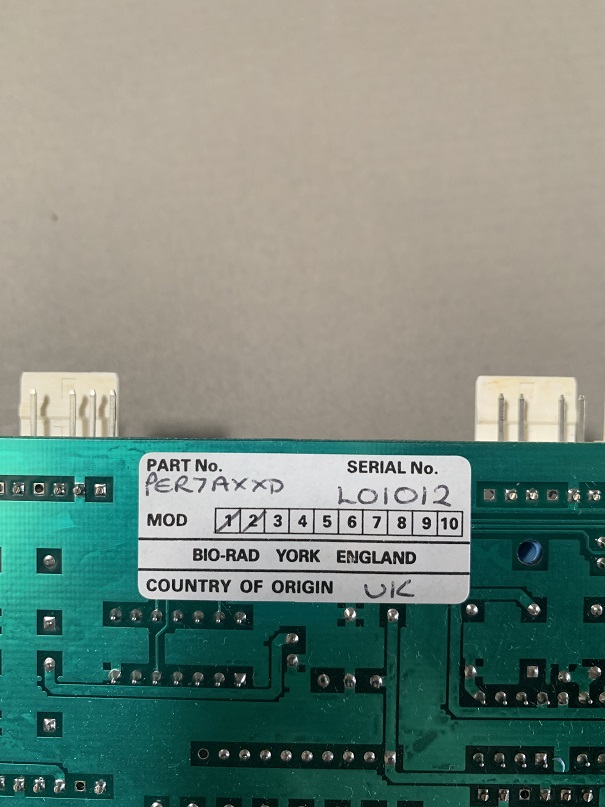 Used Bio-Rad PER7AXXD Micromeasurements Wafer Sensor Board Issue C MQC-9628