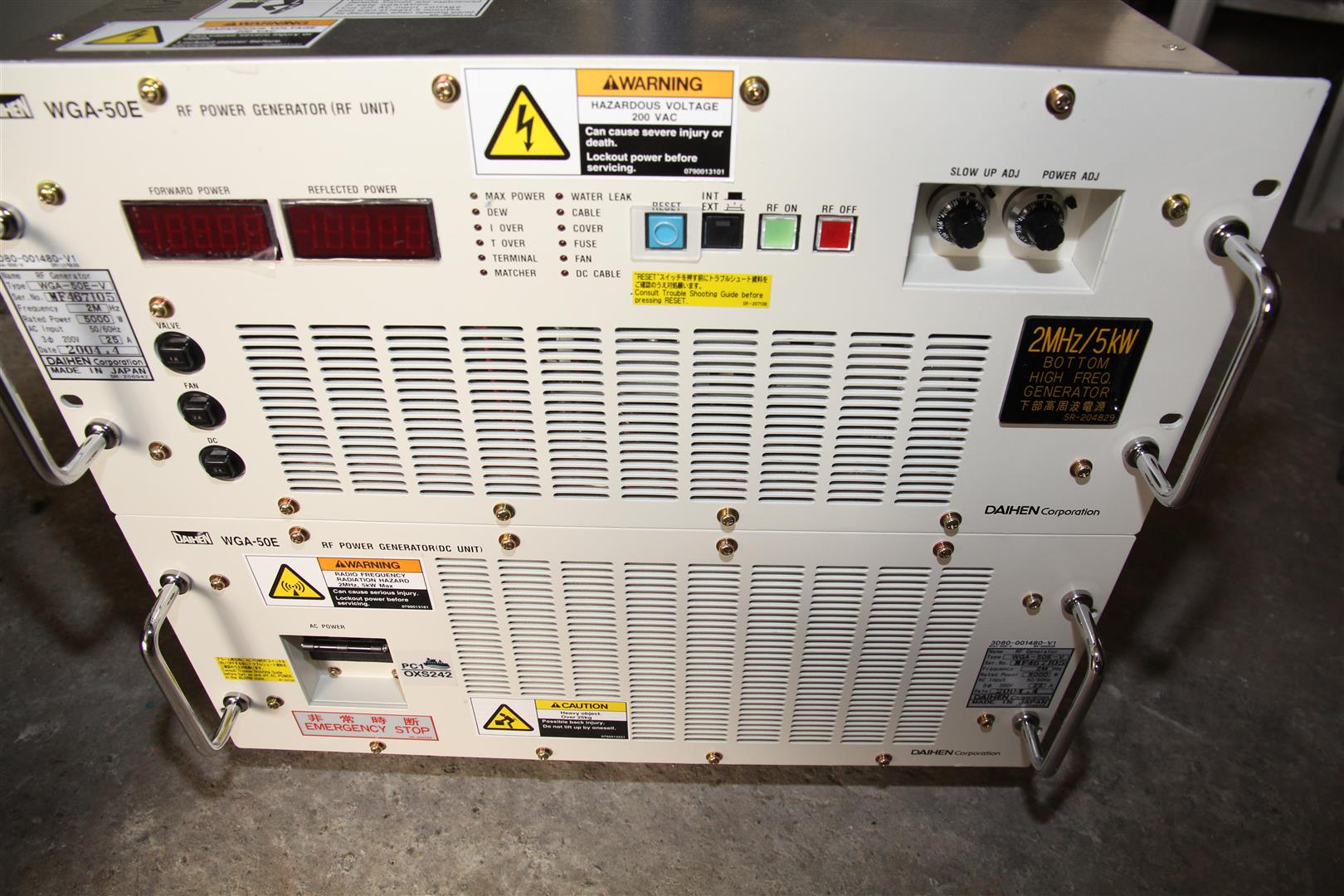 Used Daihen wga-50e-v RF generator