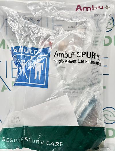 AMBU 520611000 Bag SPUR II Adult Resuscitator w/Adult Mask & Oxygen Reservoir