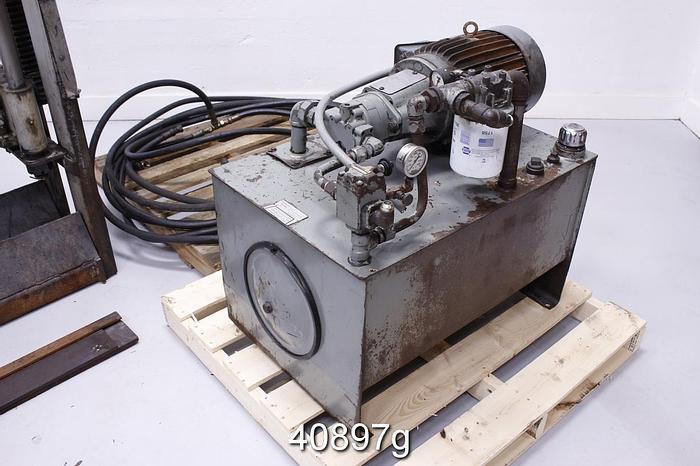 Used 73" Roll Splitter With Hydraulic Unit #40897