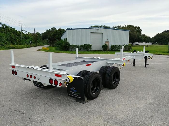 Used 2004 Butler BP-2080 TA EB Extendable Pole Trailer - H01211