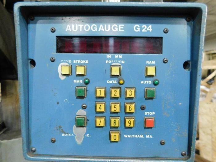 Used Niagara 60 Ton Press Brake with Automec 1-Axis CNC Back gauge