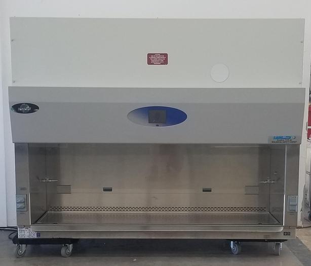 Used Nuaire 6ft NU-S440-600 A2 UV Biosafety Cabinet w/ Stand & NEW HEPA Filter 115v
