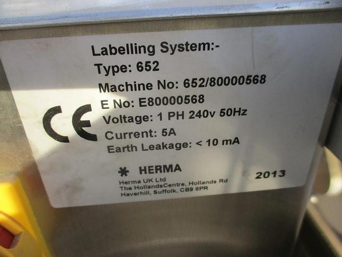 Used HERMA LABELLER