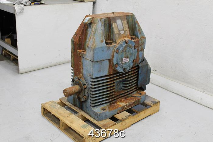Used Hypower U-120-I Enclosed Wormgear Drive, 15:1 Ratio #43678
