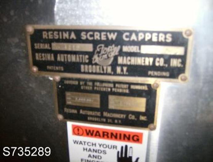 Used Capper, Resina, Mdl U30-545, 52MM, #S735289