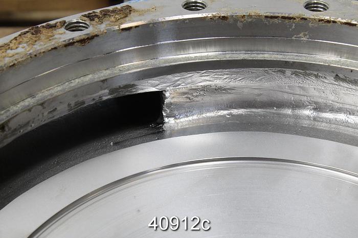 Used Goulds 3196 3x4x13, CD4M Casing, 6-Vane SS Impeller #40912