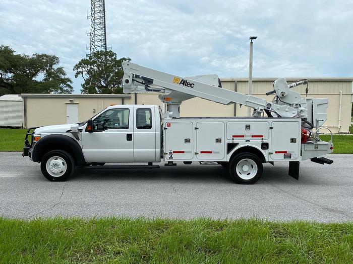 Used 2014 Ford F550 4x4 Altec AT40-MH 45ft Man-1/2 Bucket Truck - P49397