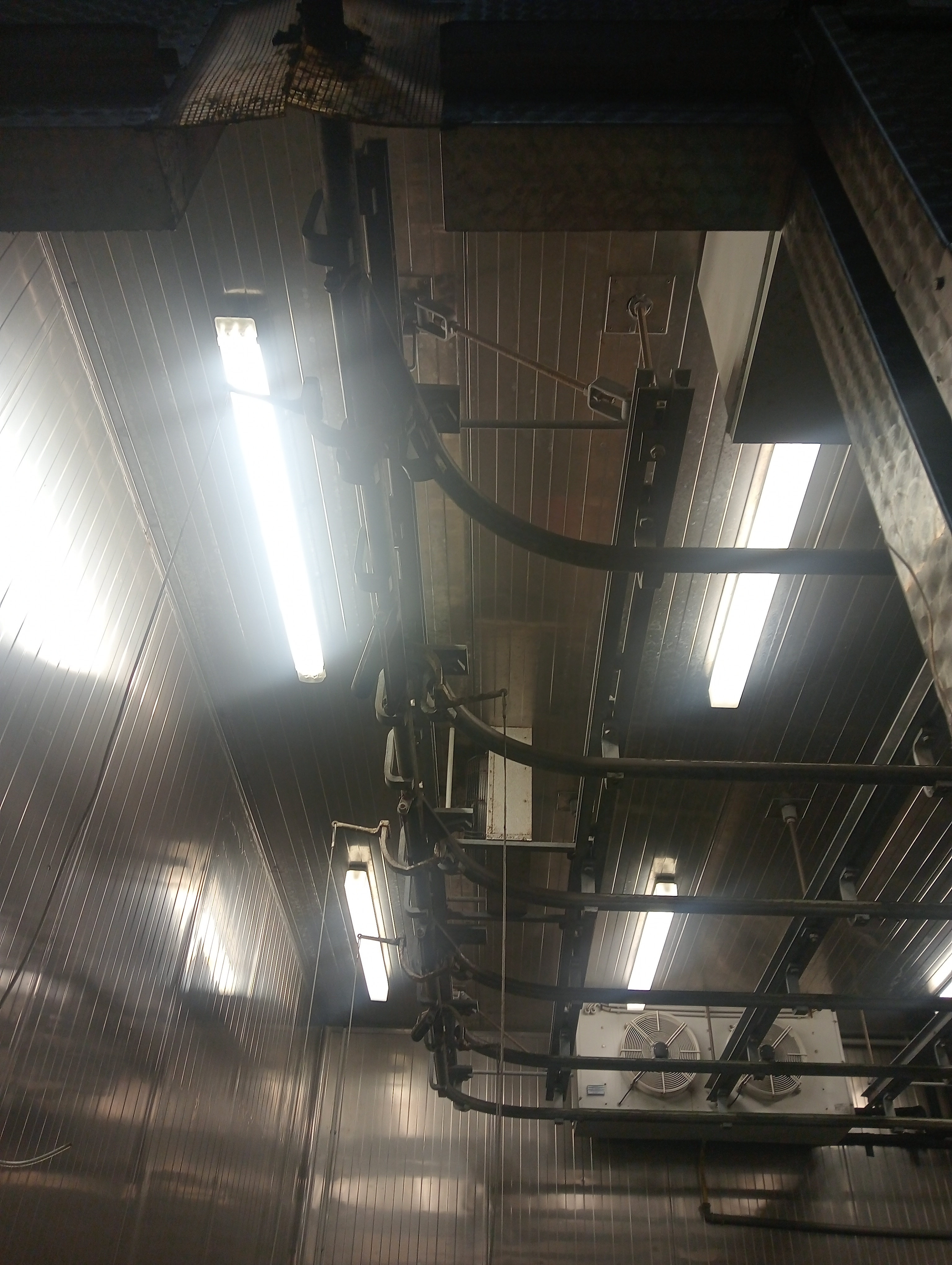 Used Cold store rails.