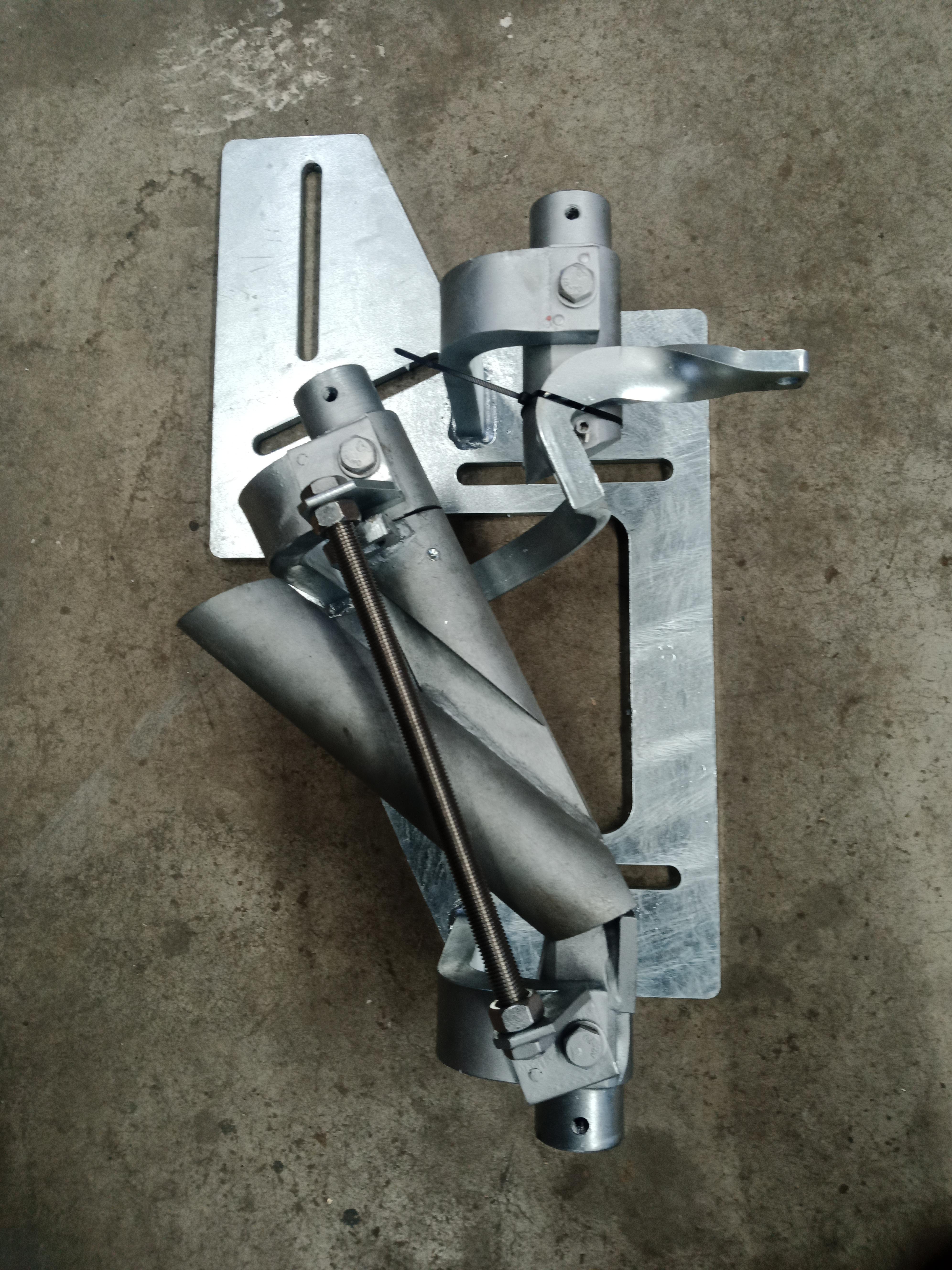 Used Switch right outside tube 25°-90°. Height 15cm on plate