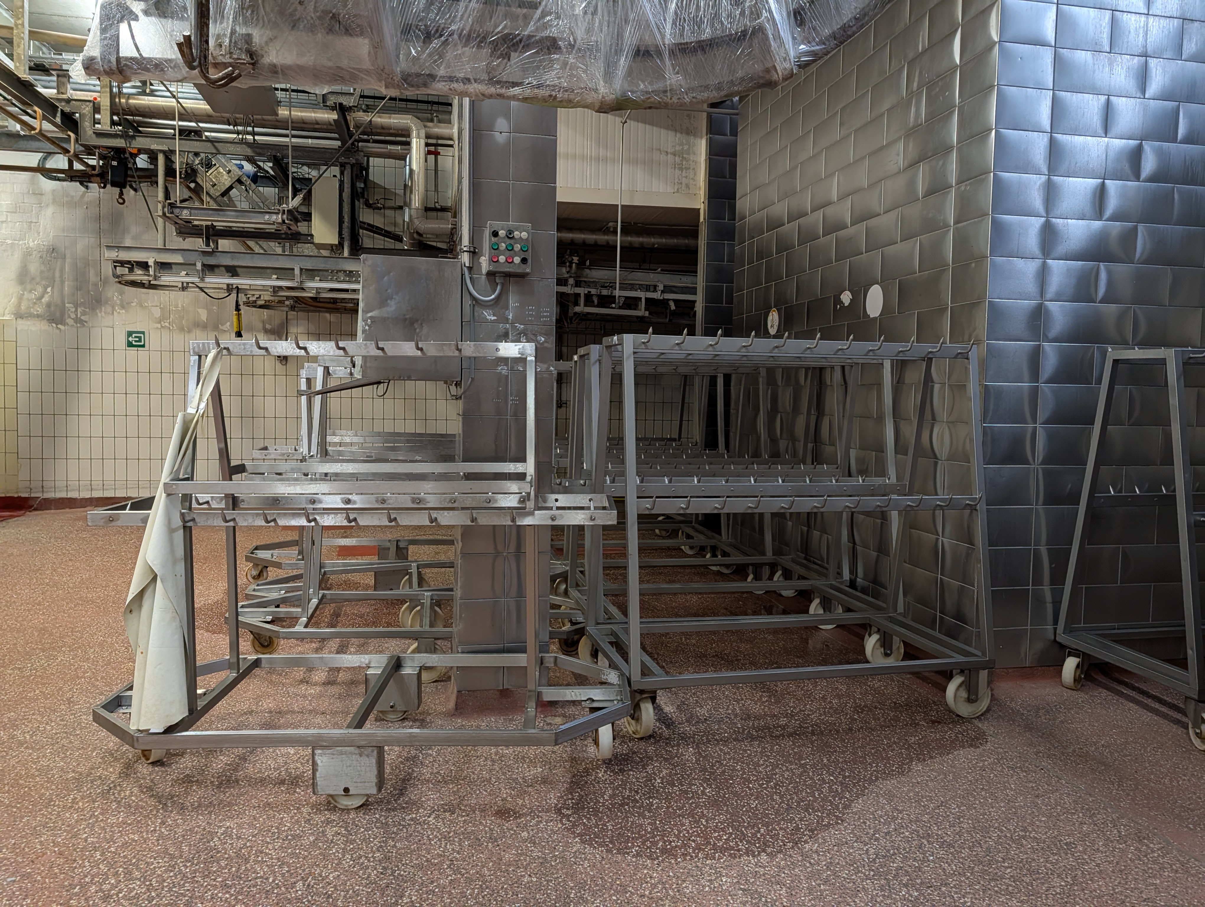 Used 50 cattle per hour slaughterline