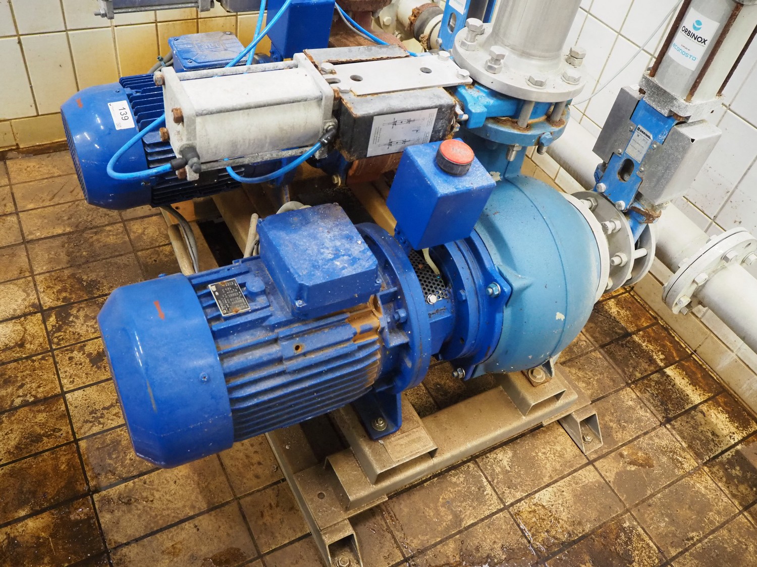 Used Influent pumps
