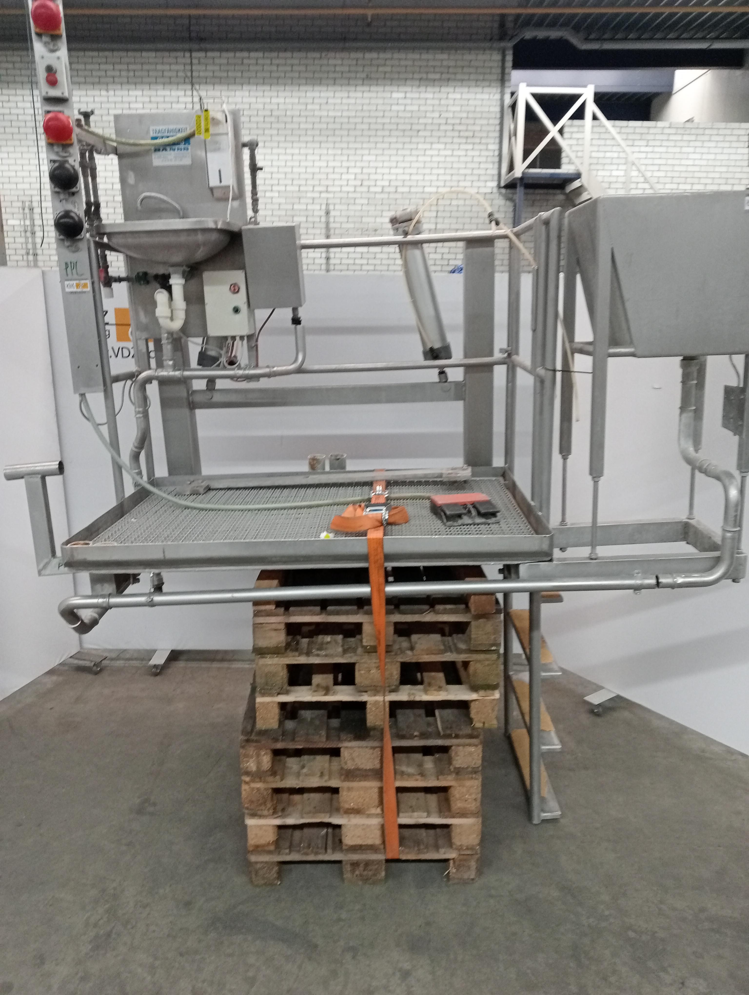 Used Paunch platform incl paunch lift