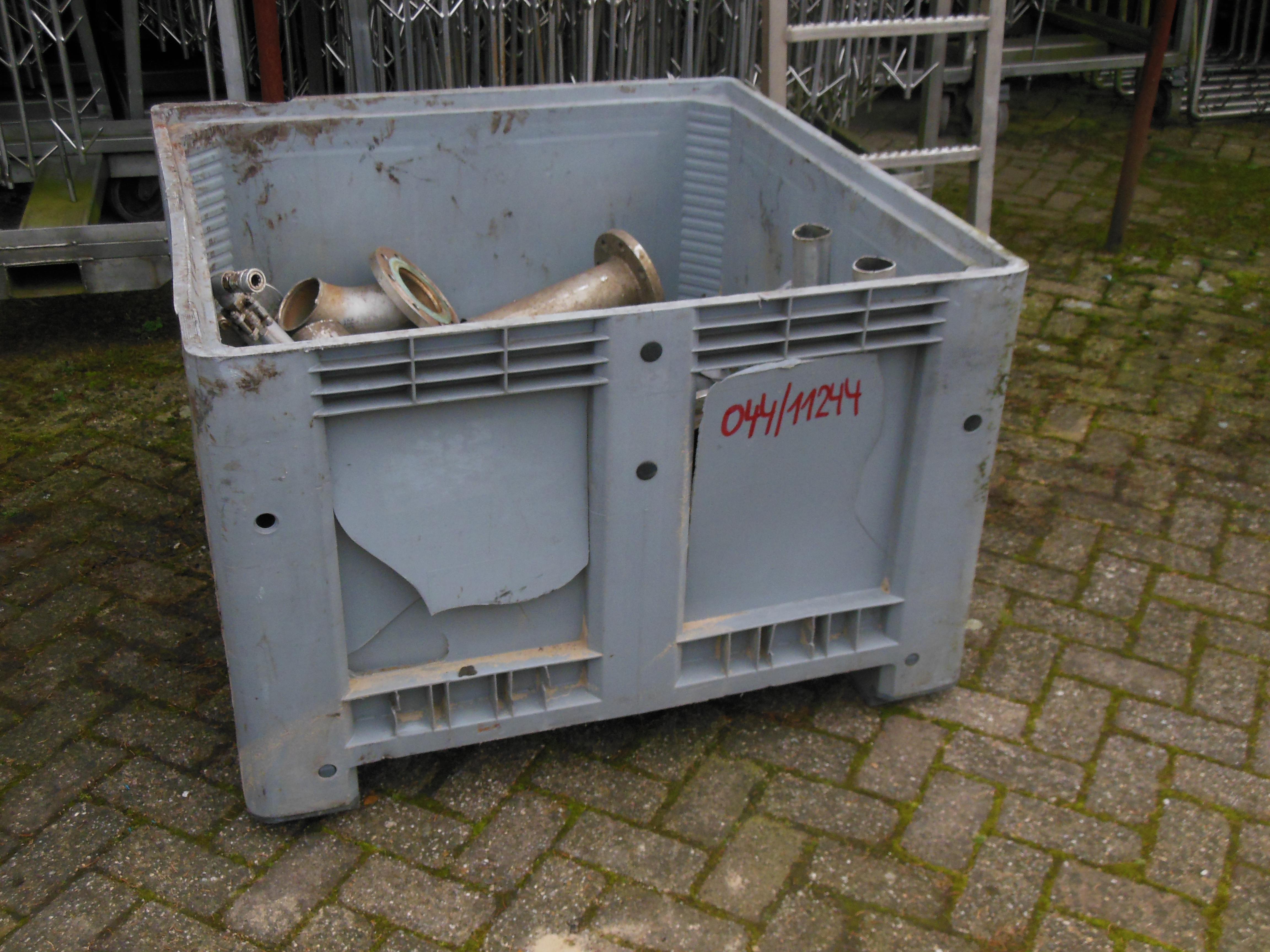 Used Box with Flanges