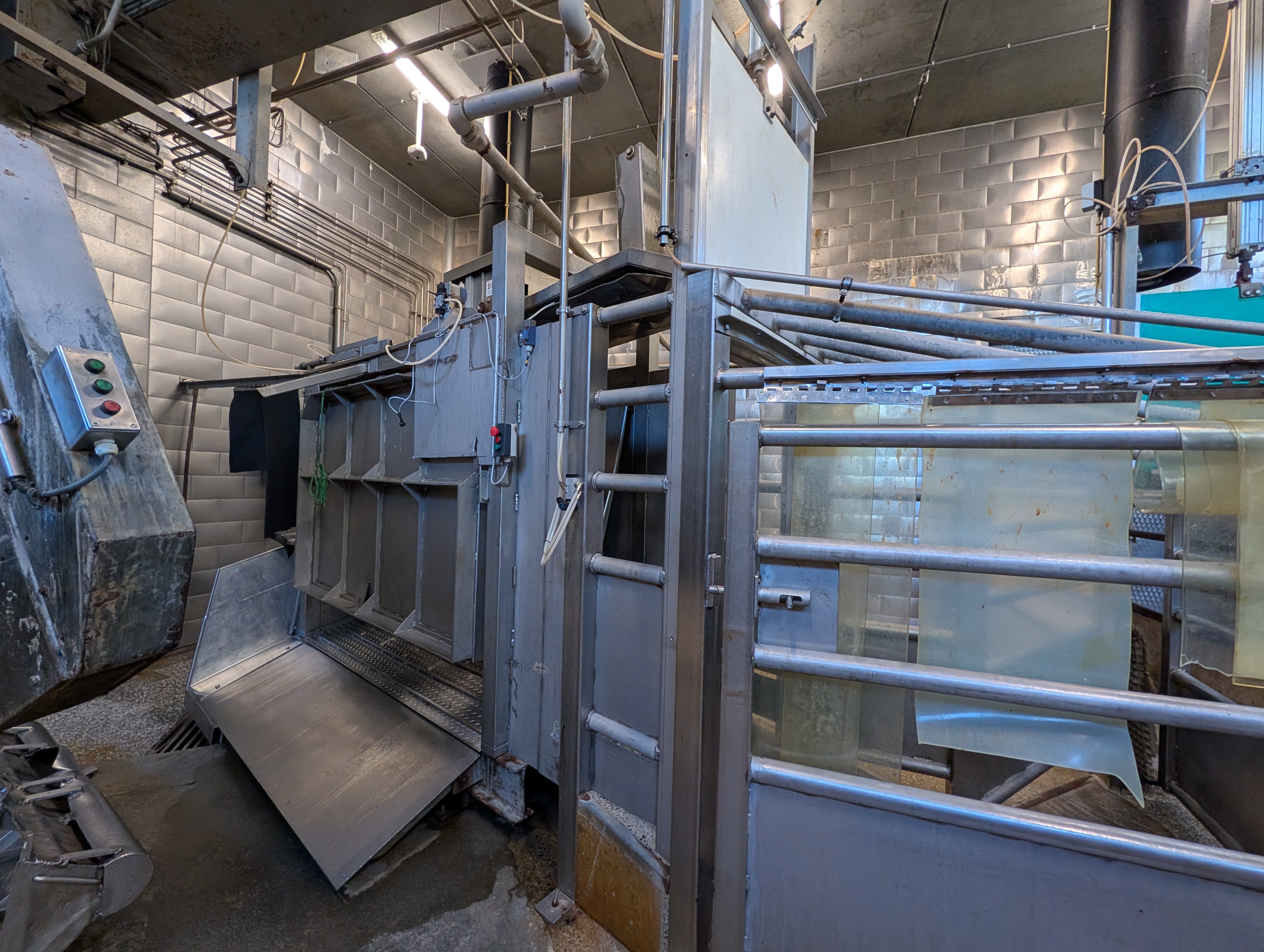 Used 50 cattle per hour slaughterline