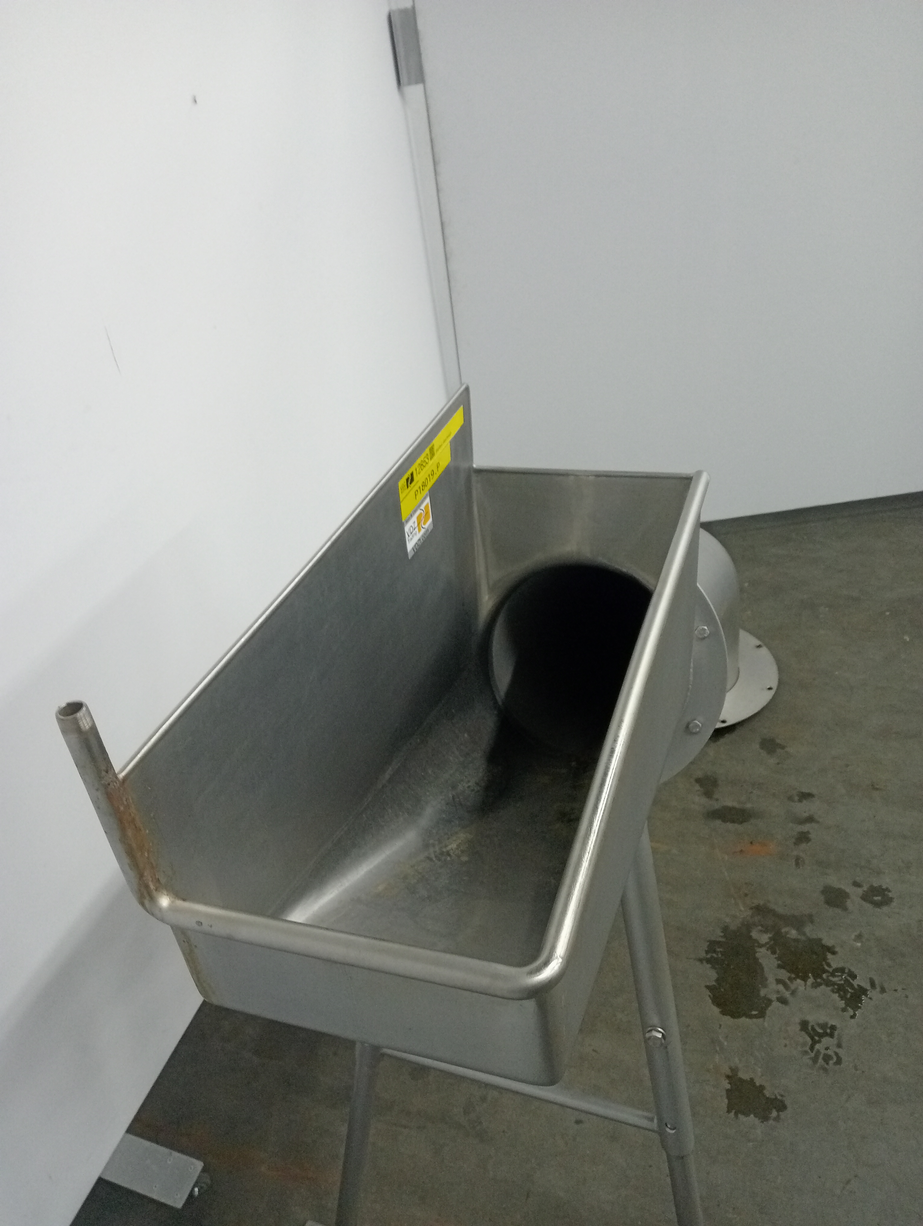 Used Stainless steel trough