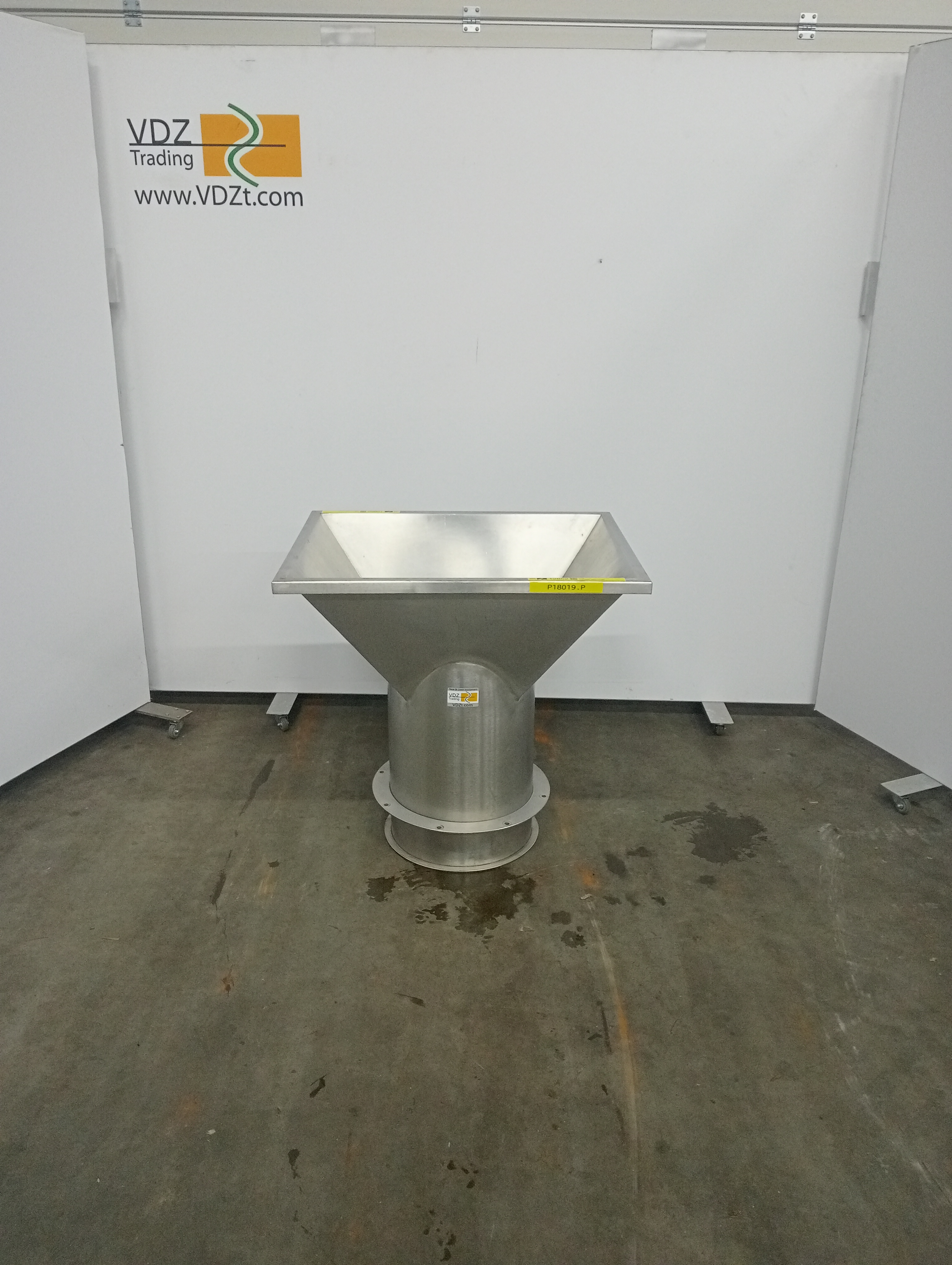 Used Stainless steel through