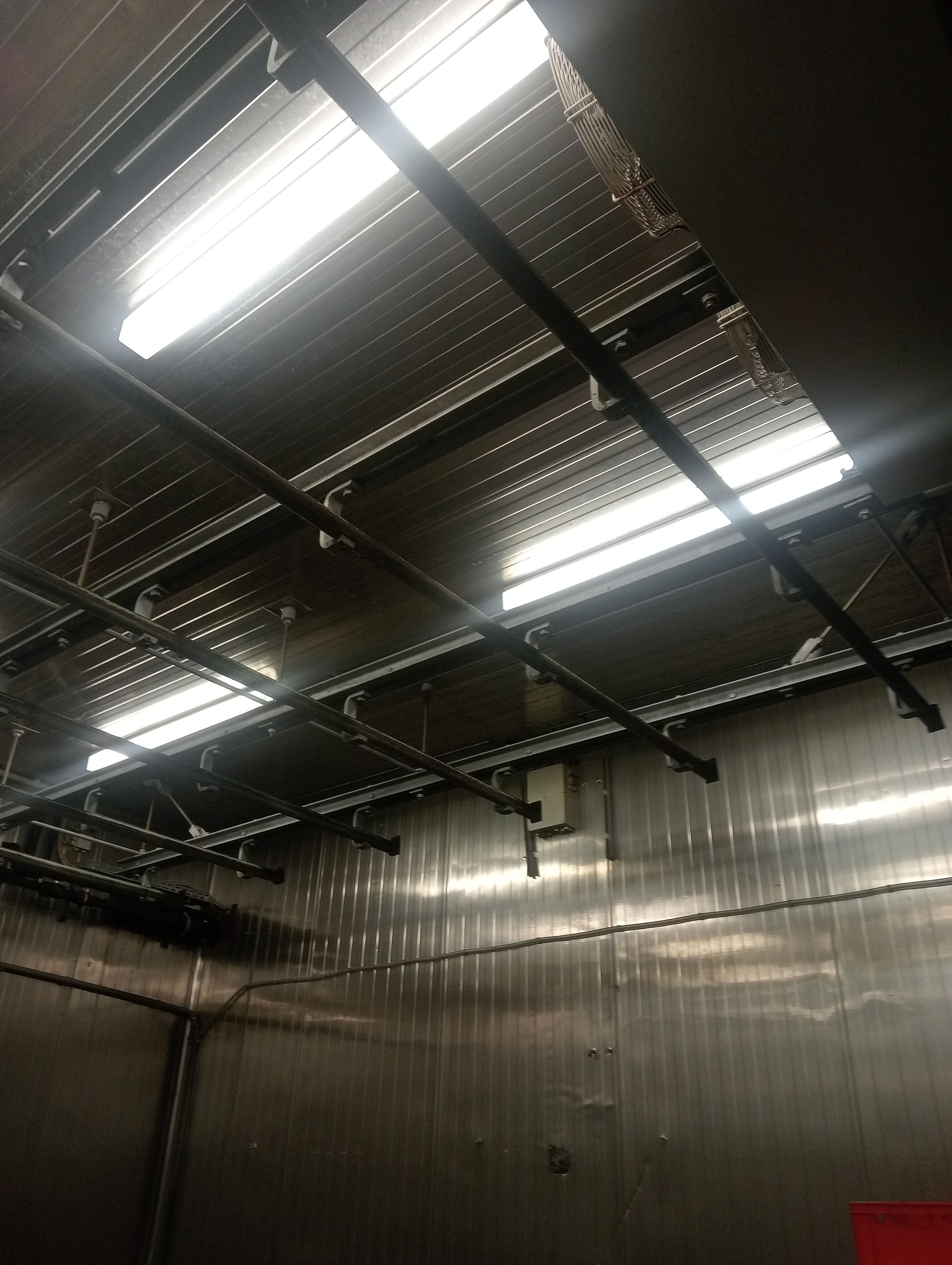 Used Cold store rails.