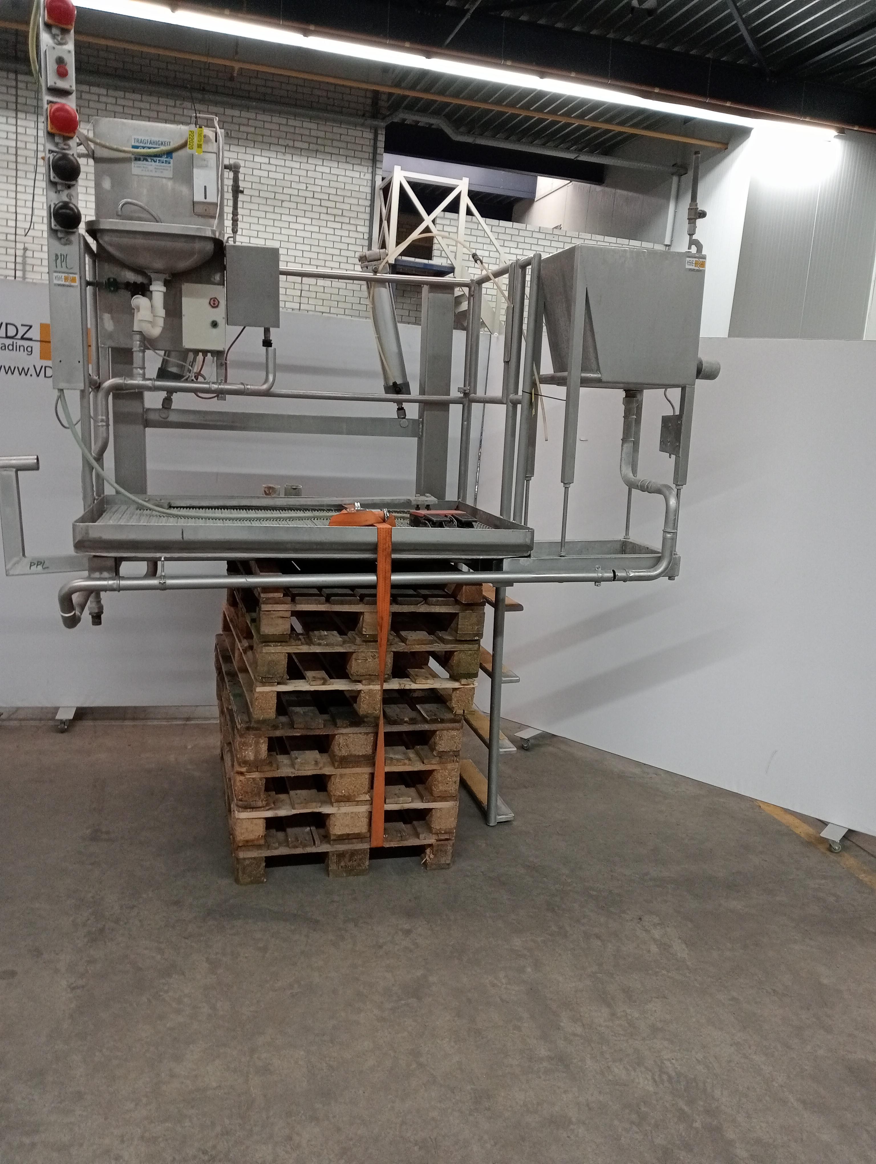 Used Paunch platform incl paunch lift