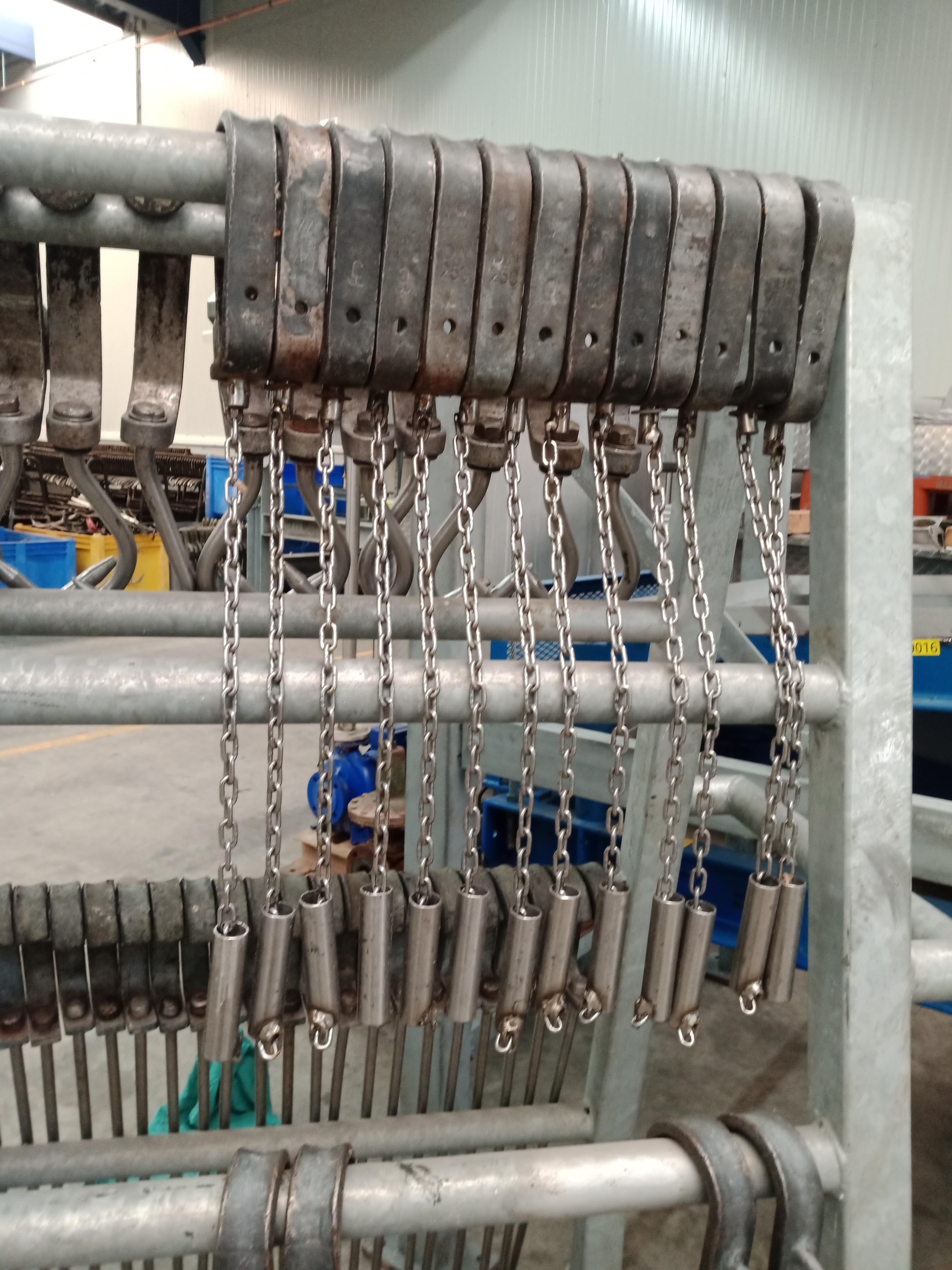 Used Bleeding hooks slide