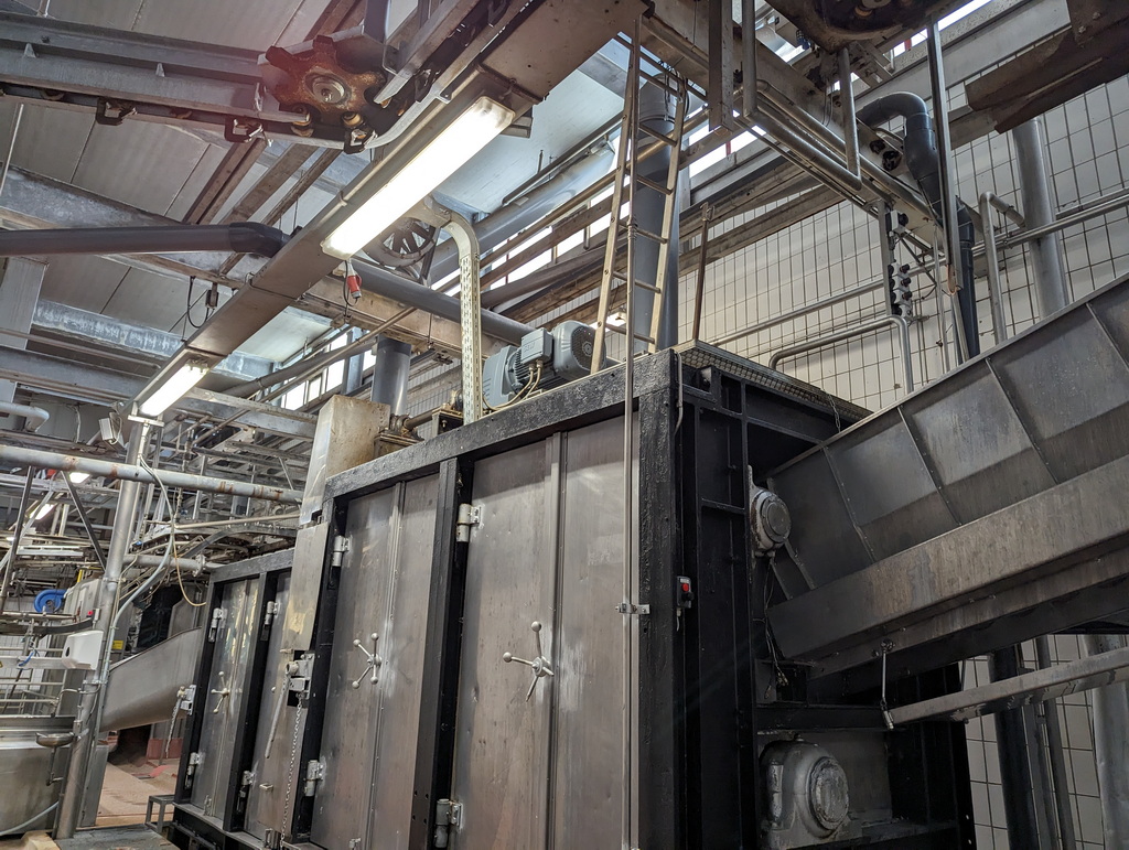 Used U-bar dehairing tarzan