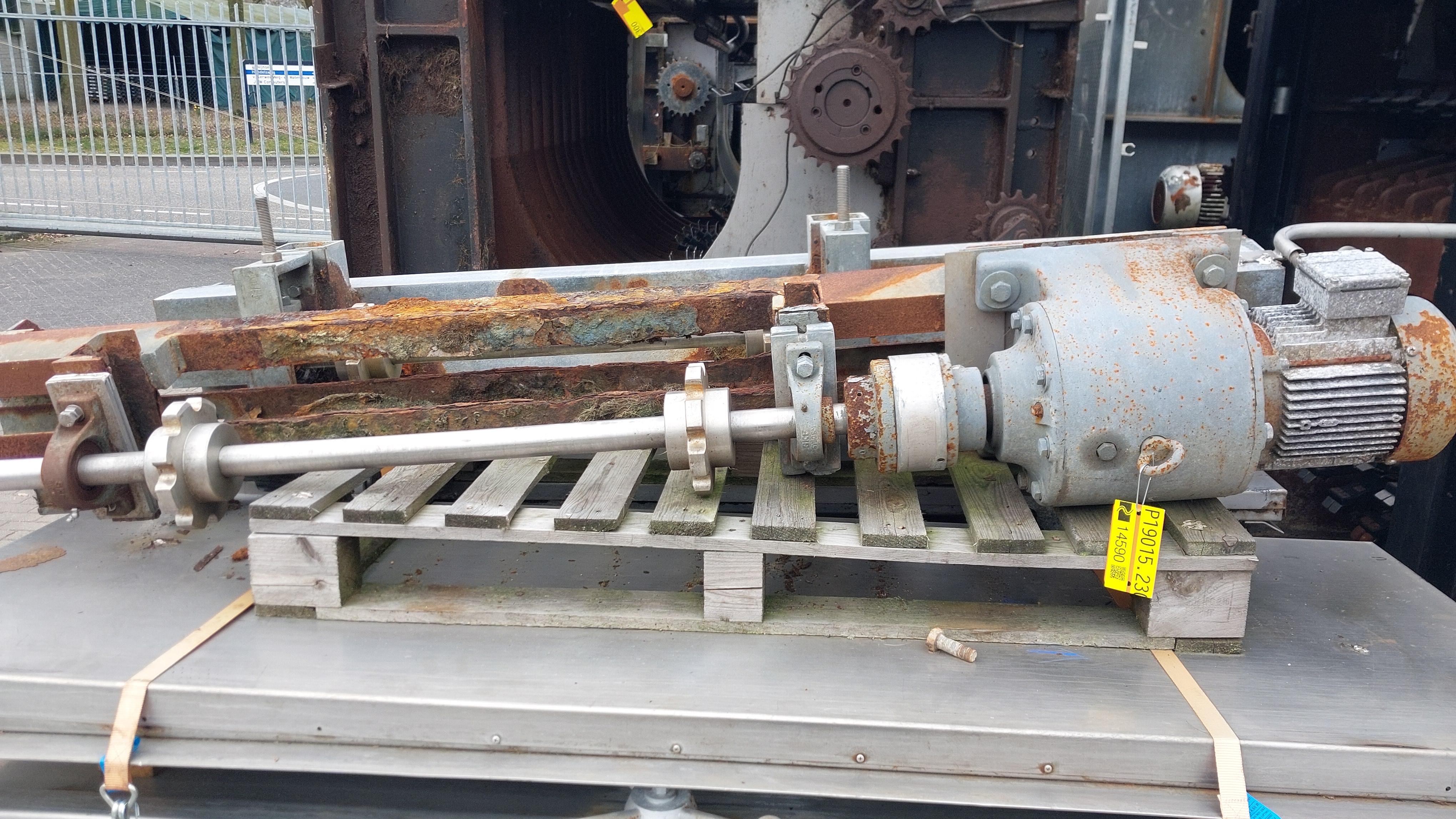 Used Dehairing conveyor belt