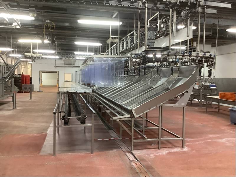 Used Poultry cut-up line
