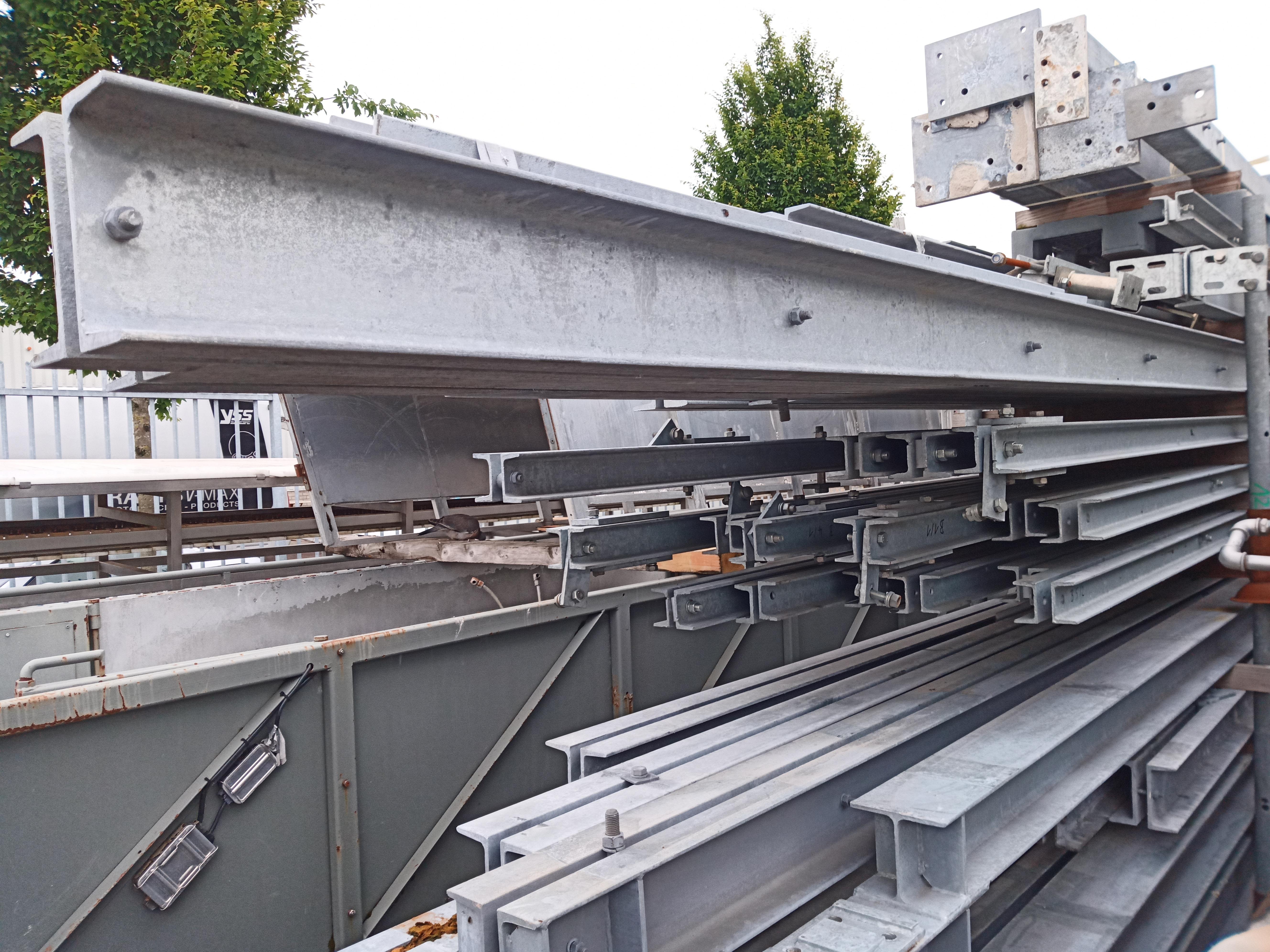 Used Beams galvanised
