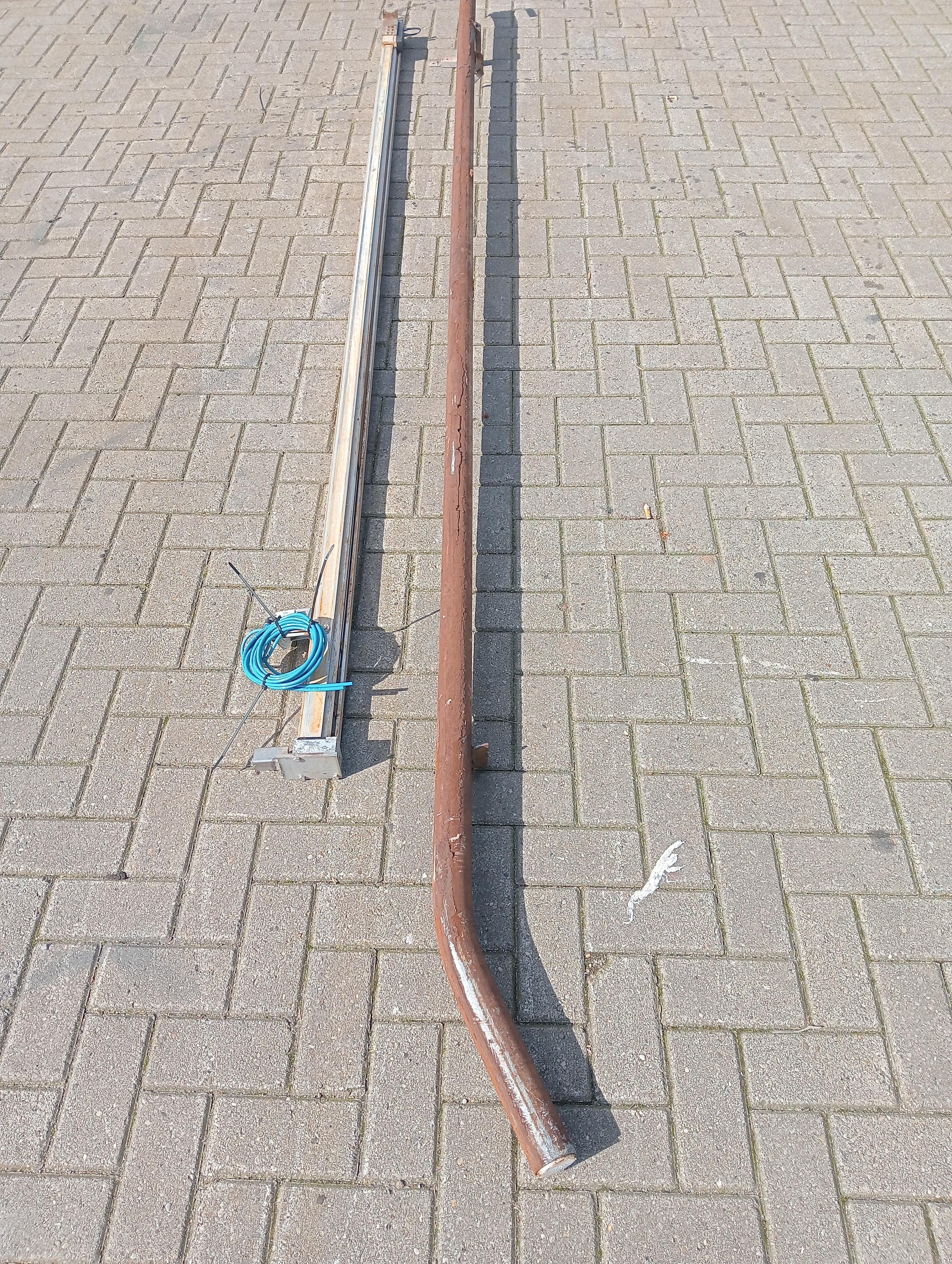 Used Slaughtering conveyor with dropper