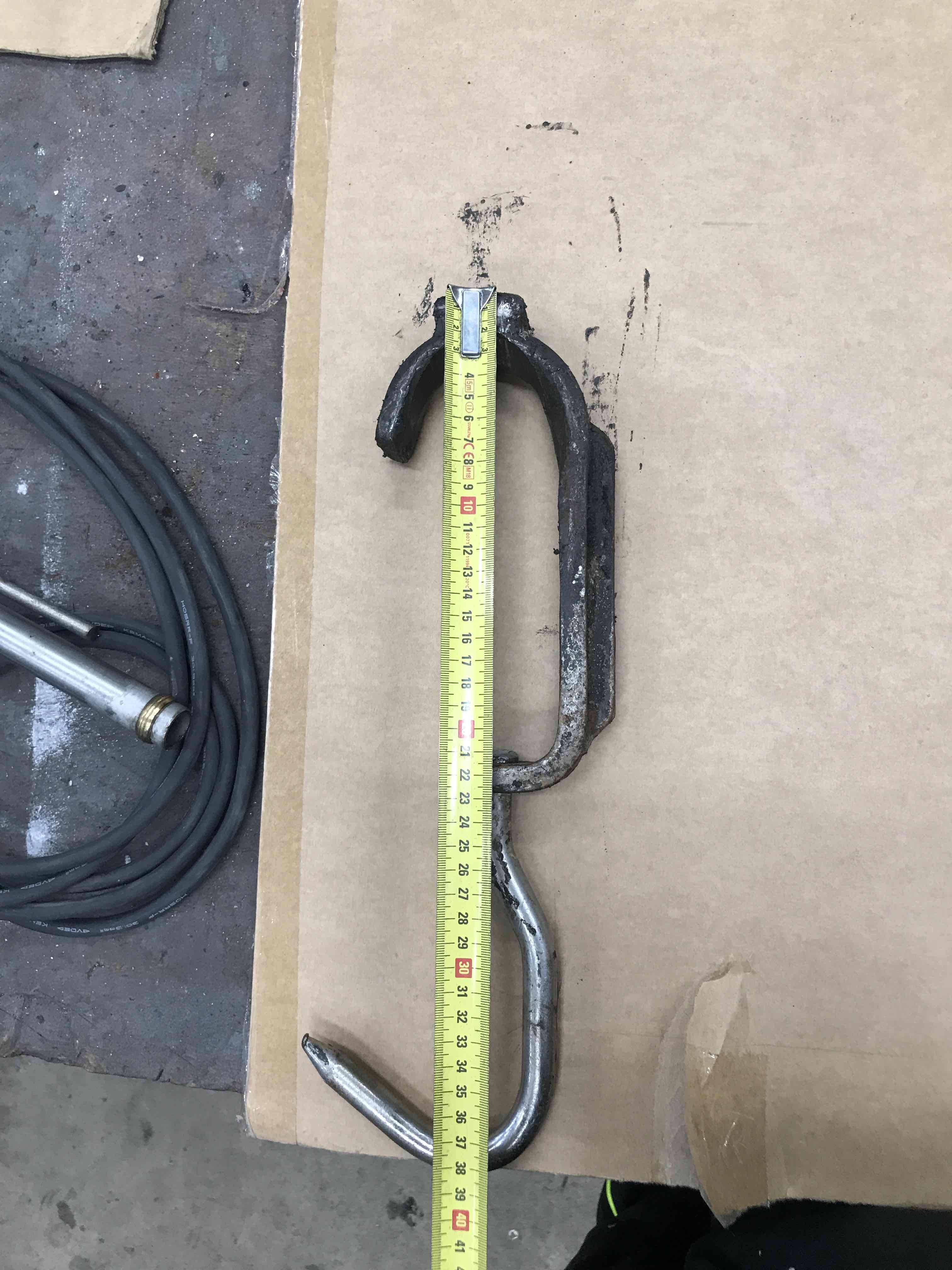 Used Slaughter hook (sliding)