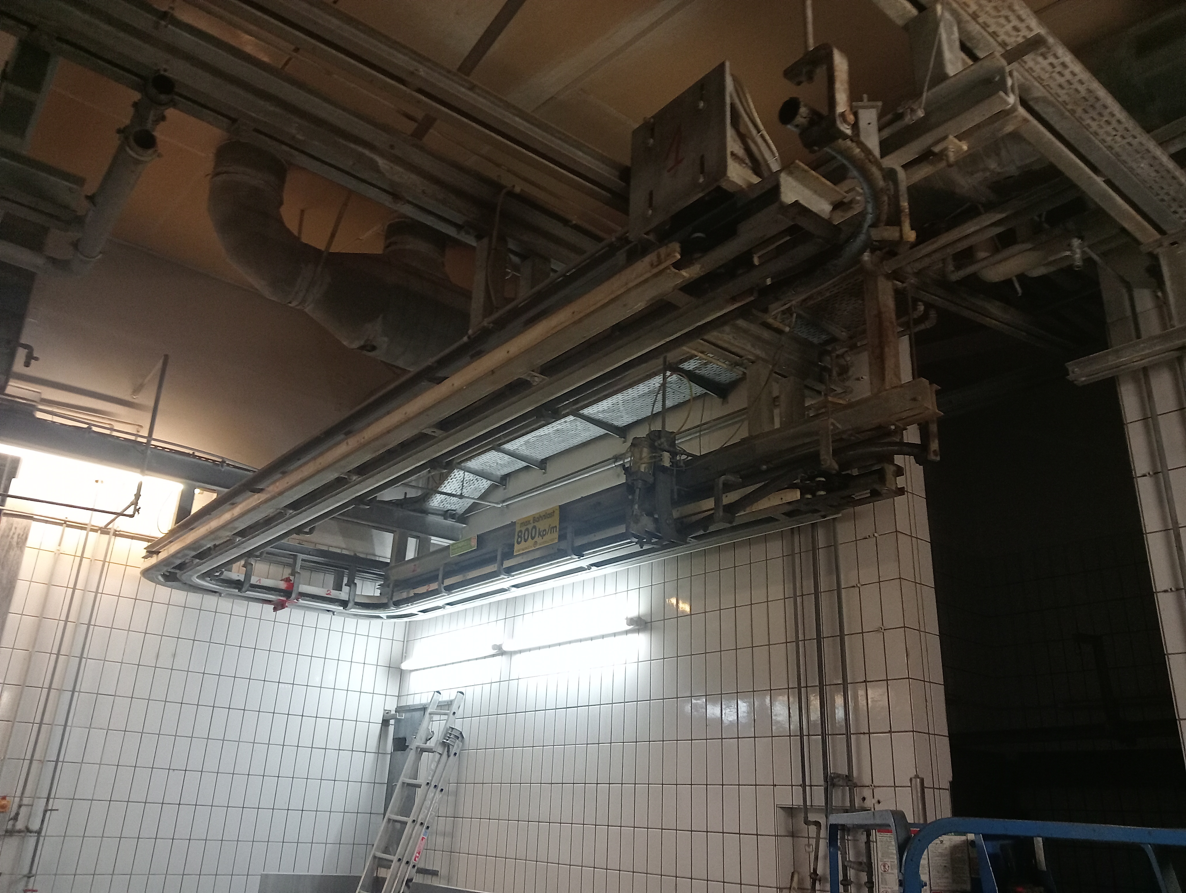 Used Bleeding conveyor