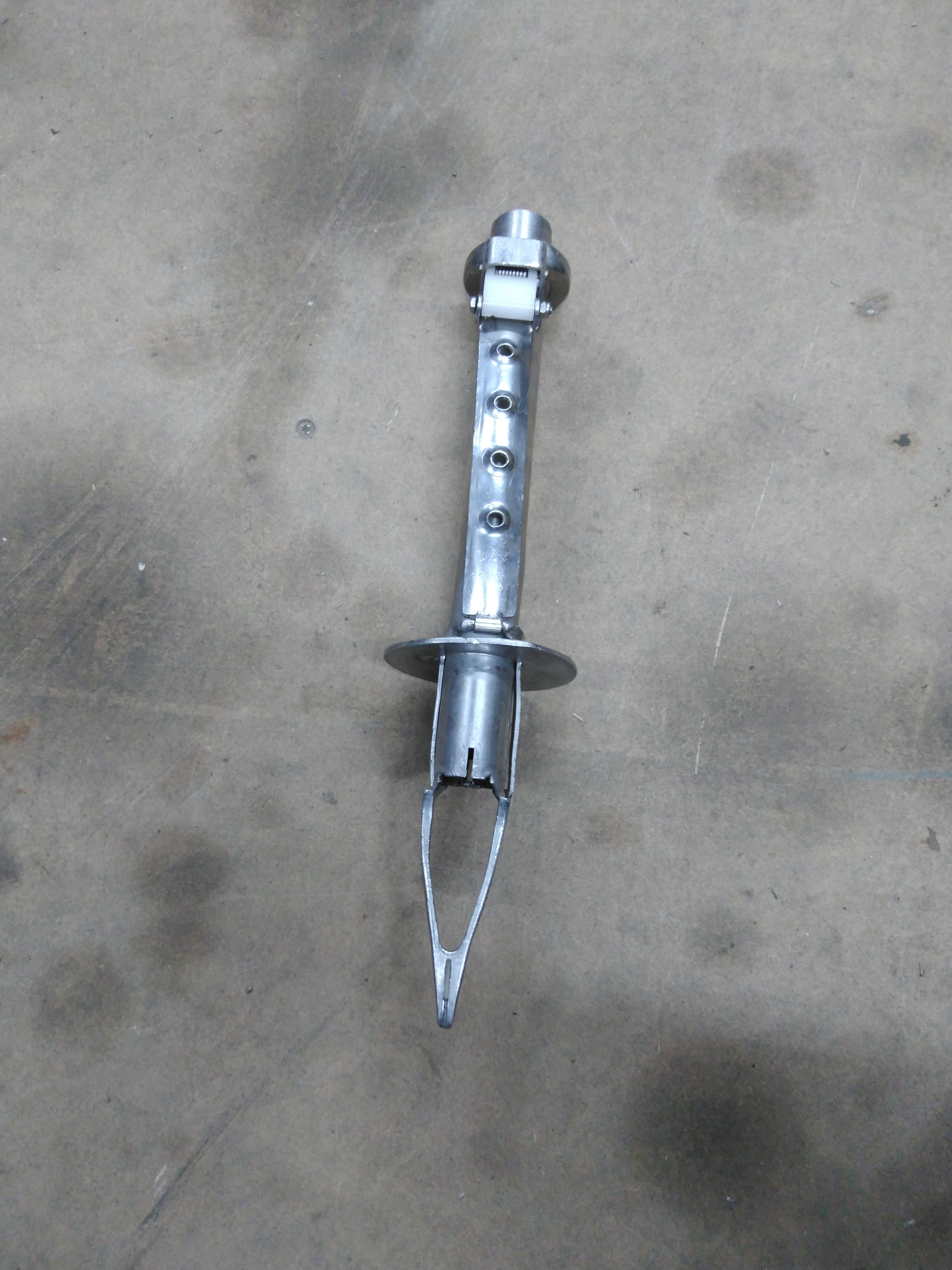 Used Hollow bleeding knife