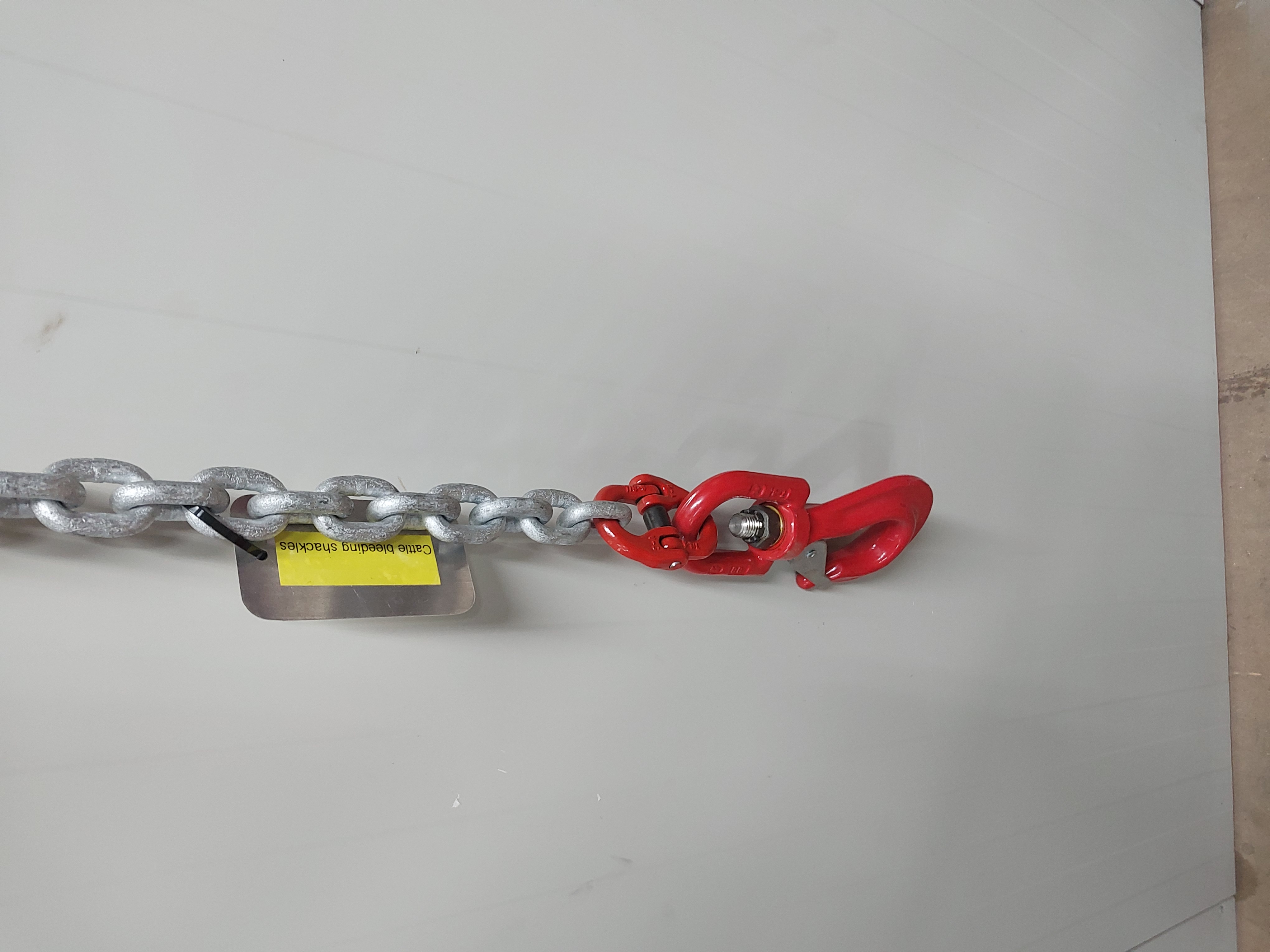 Used Cattle bleeding hook