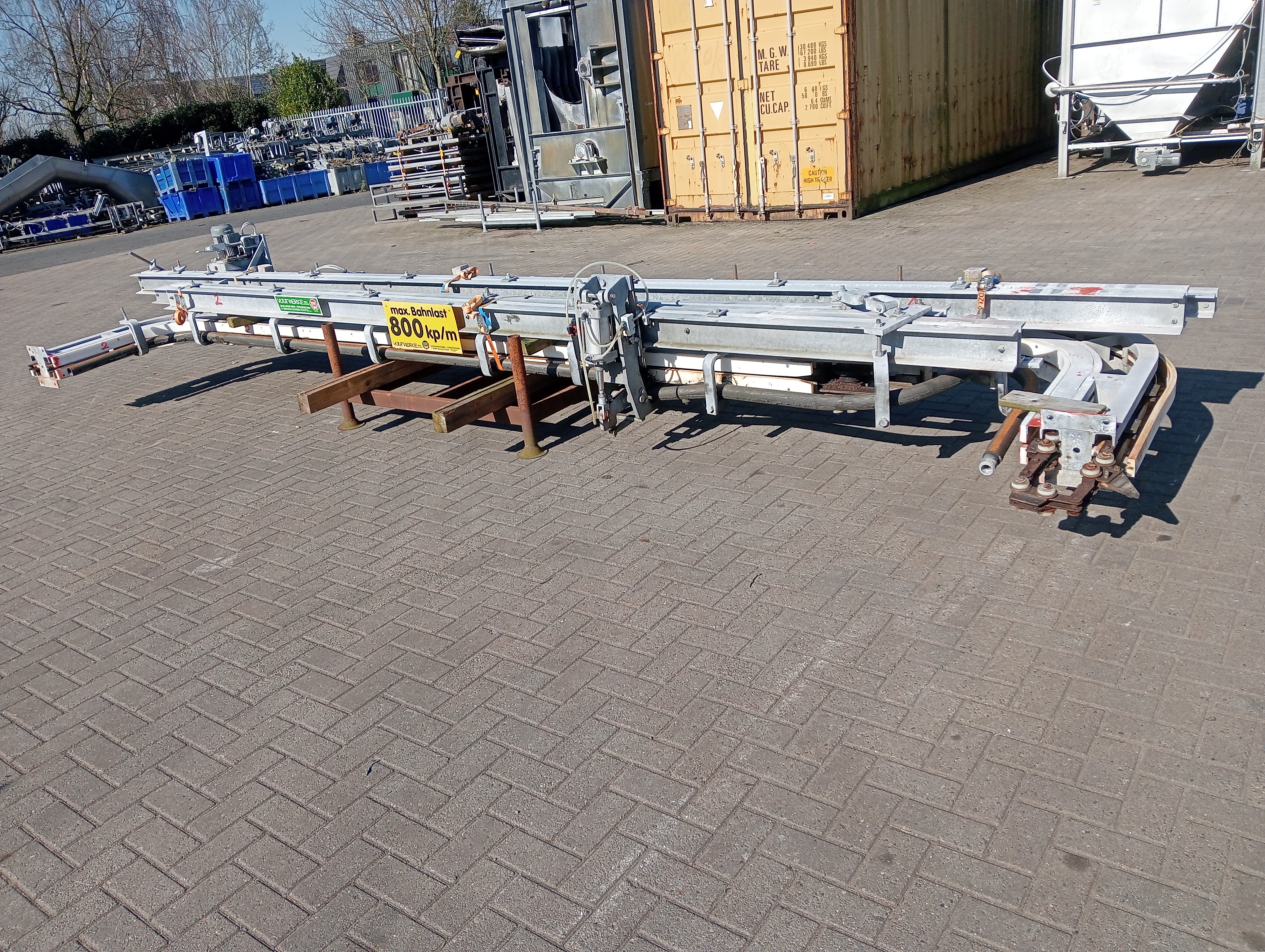 Used Bleeding conveyor