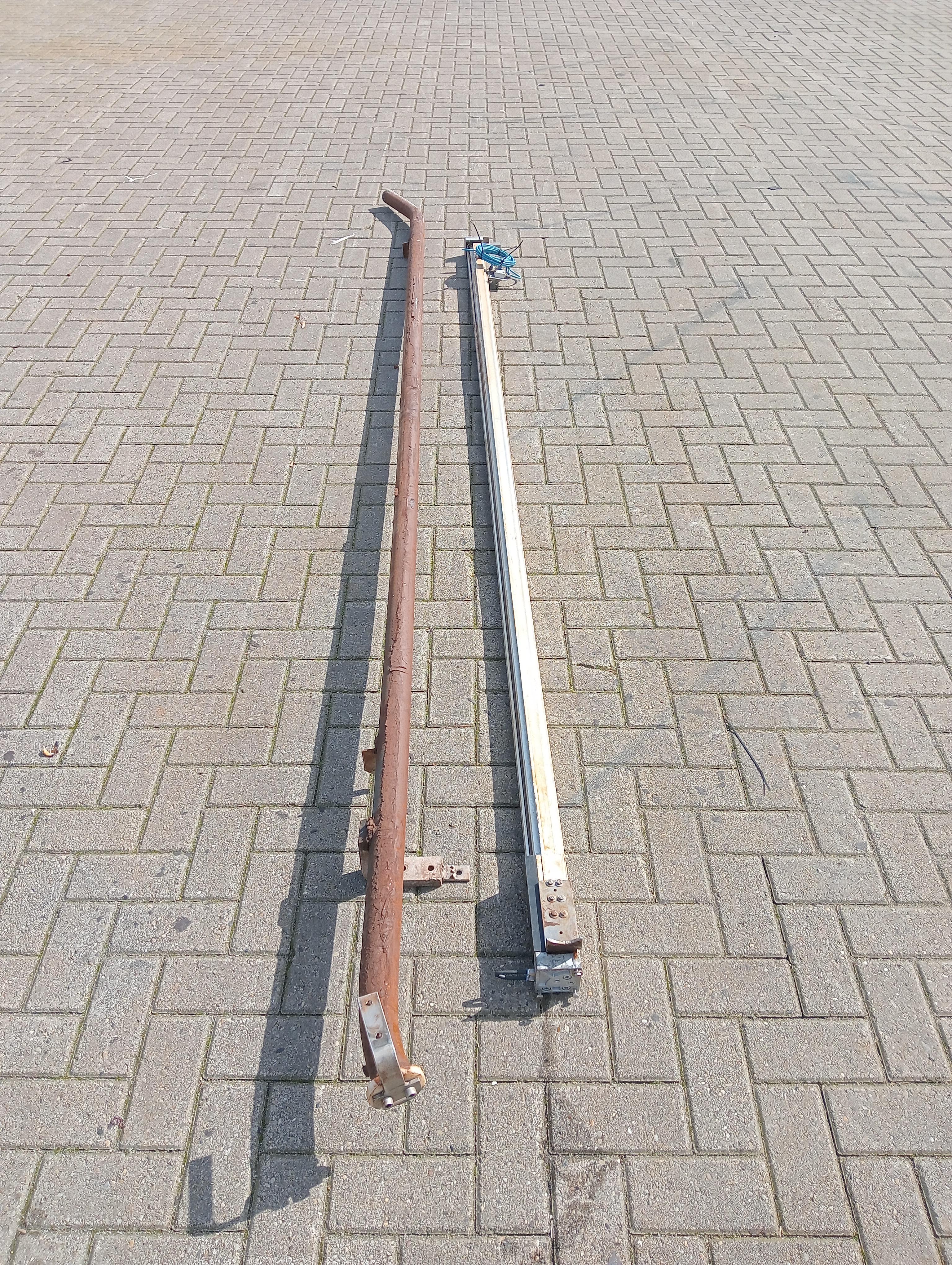 Used Slaughtering conveyor with dropper