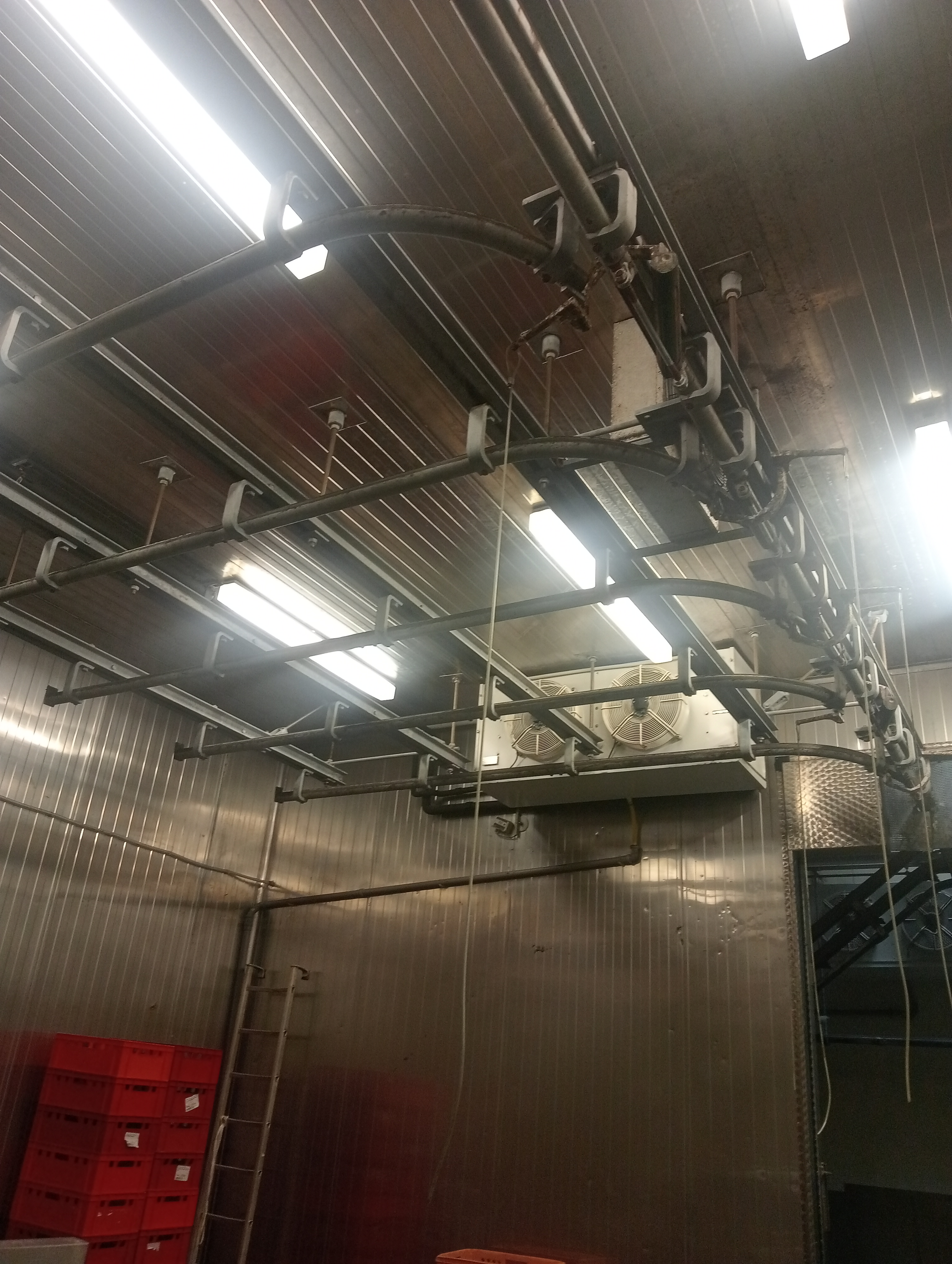 Used Cold store rails.