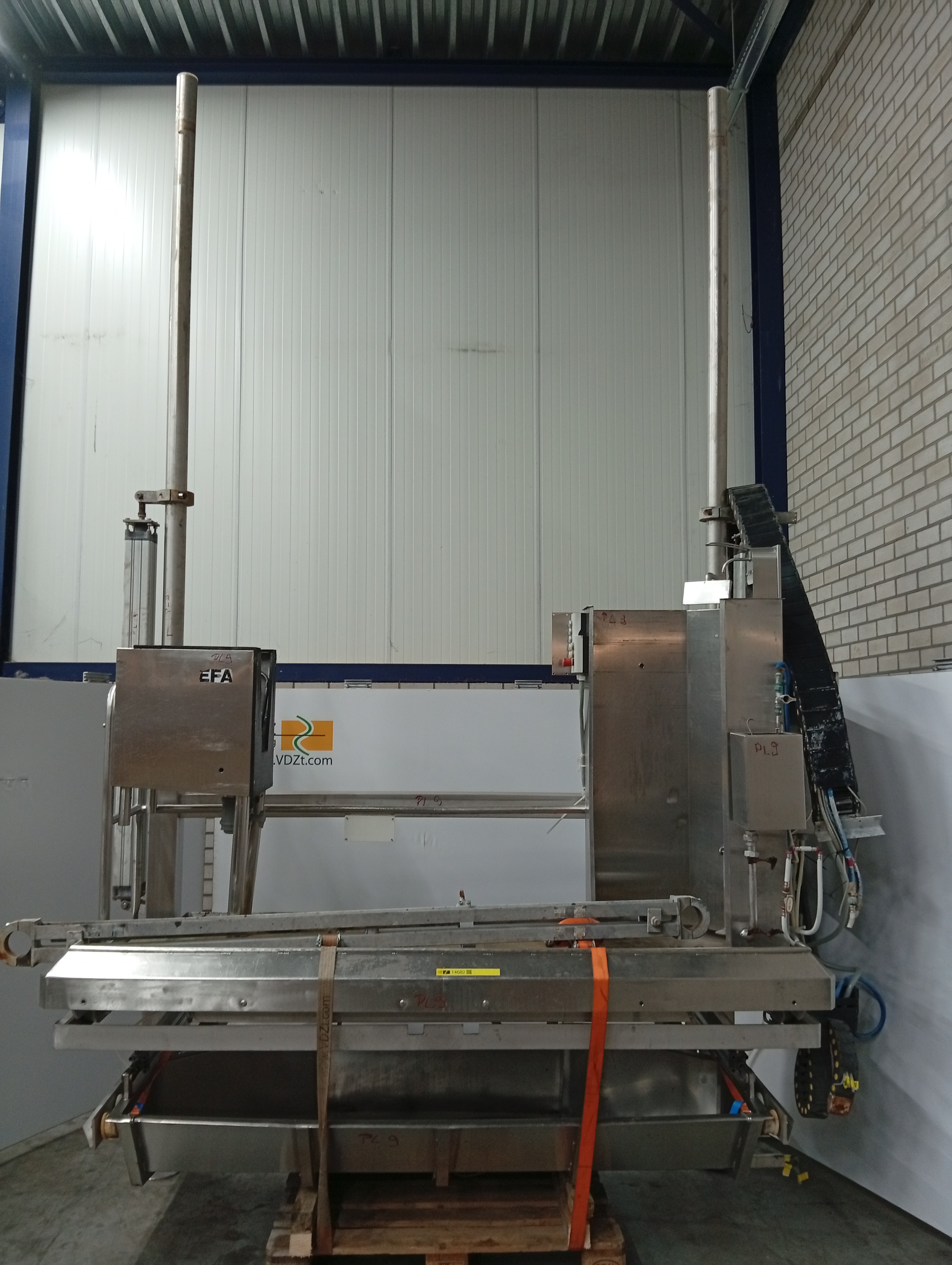 Used Paunch and intestine removal platform