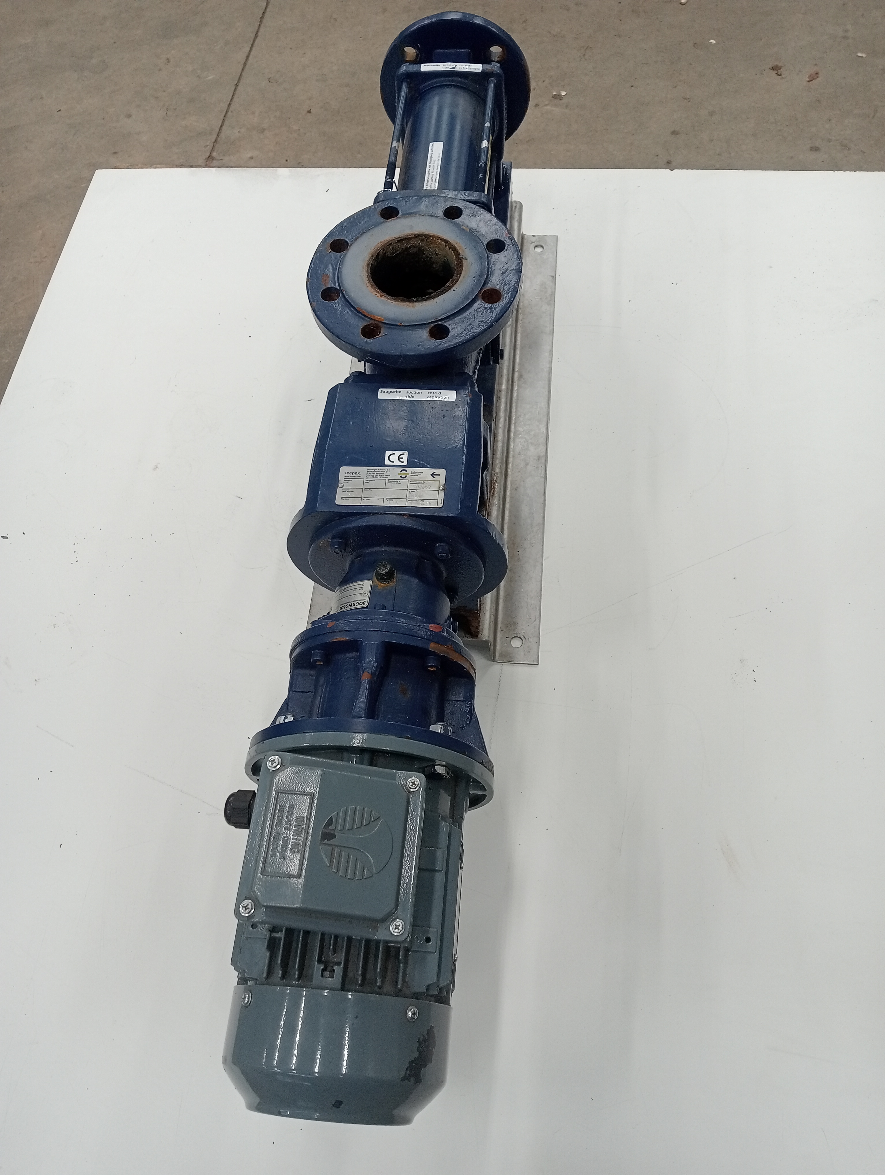 Used Eccentric worm drive pump