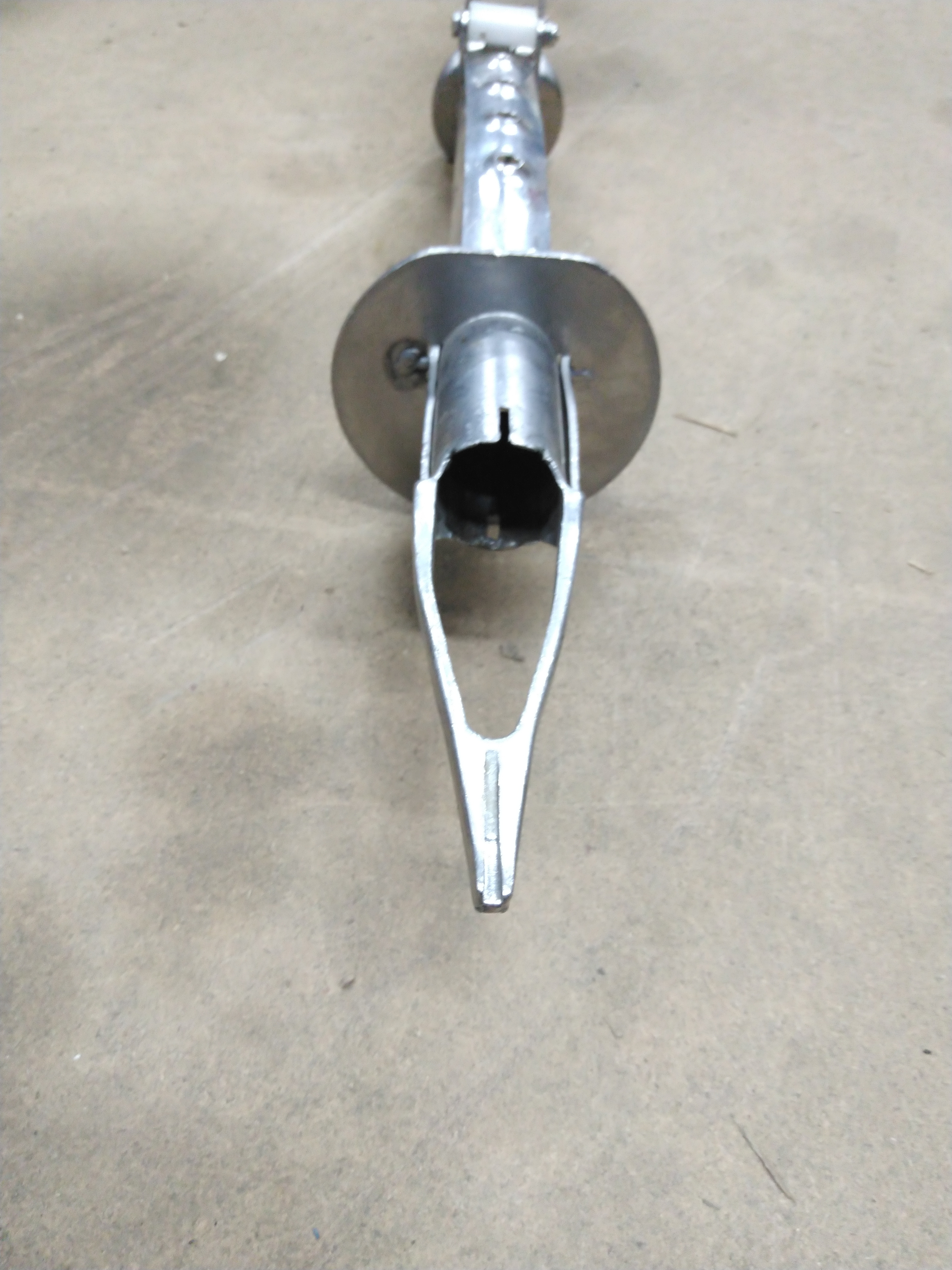 Used Hollow bleeding knife