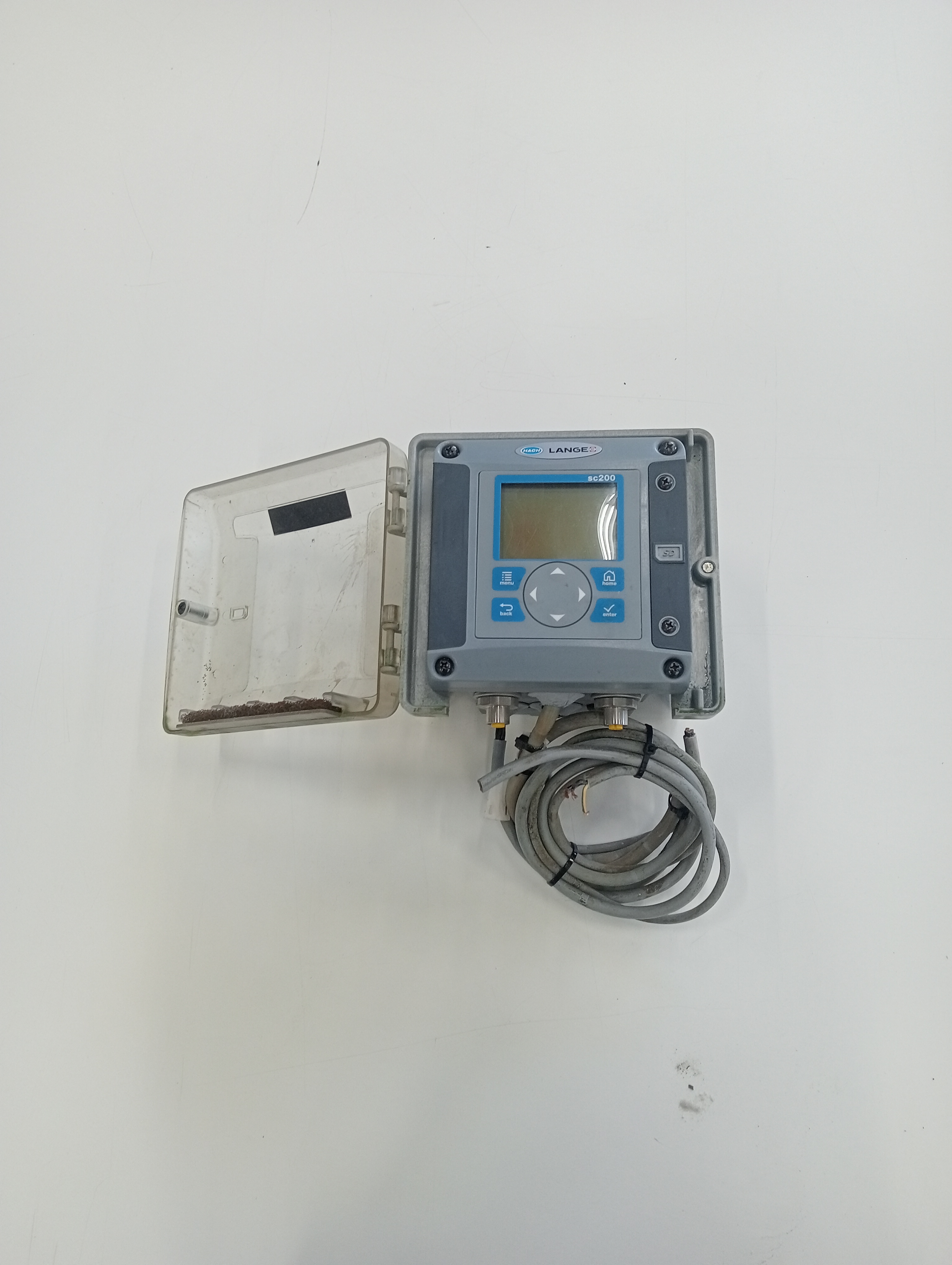 Used pH meter