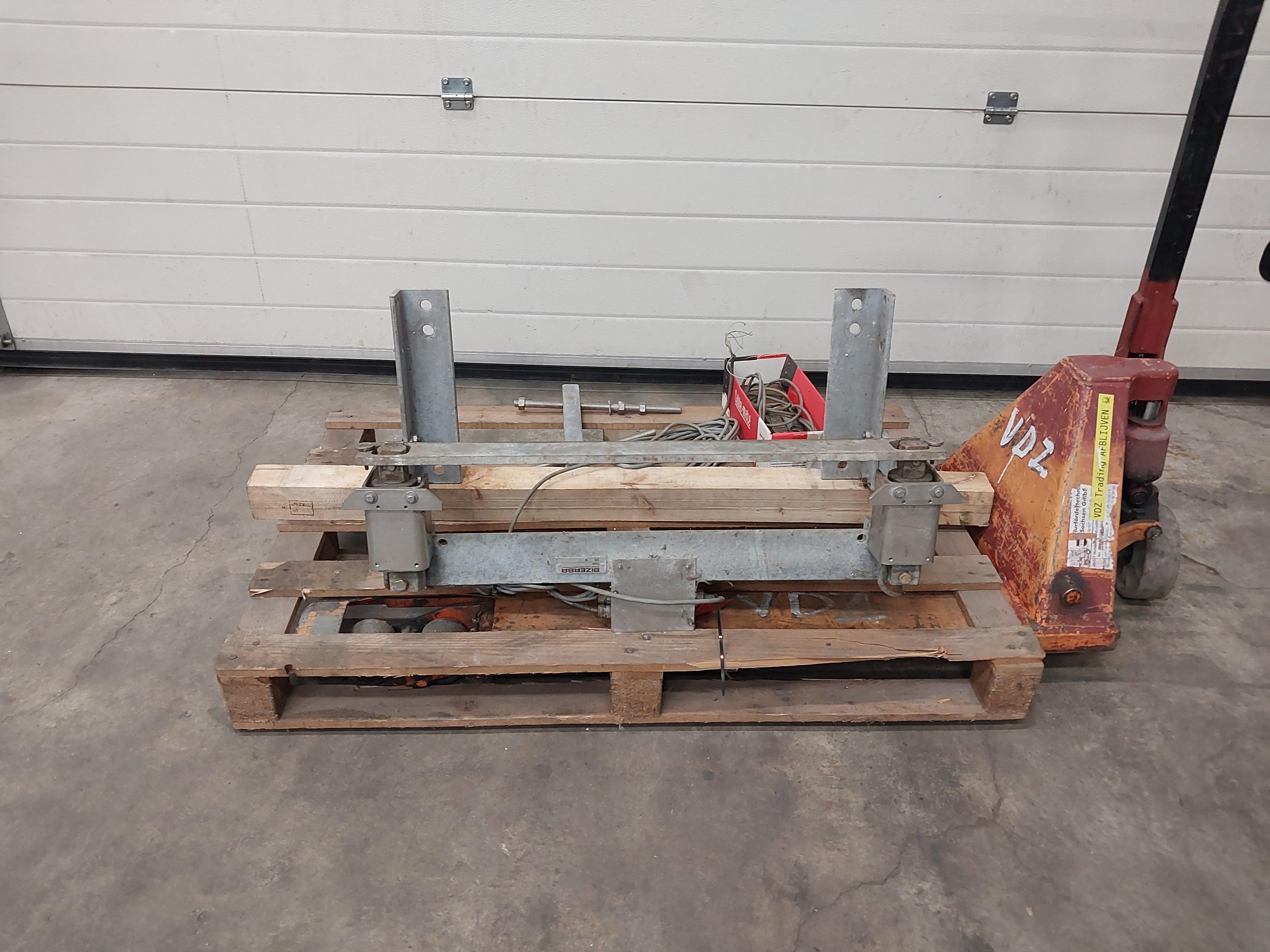 Used Flatrail weighing scale