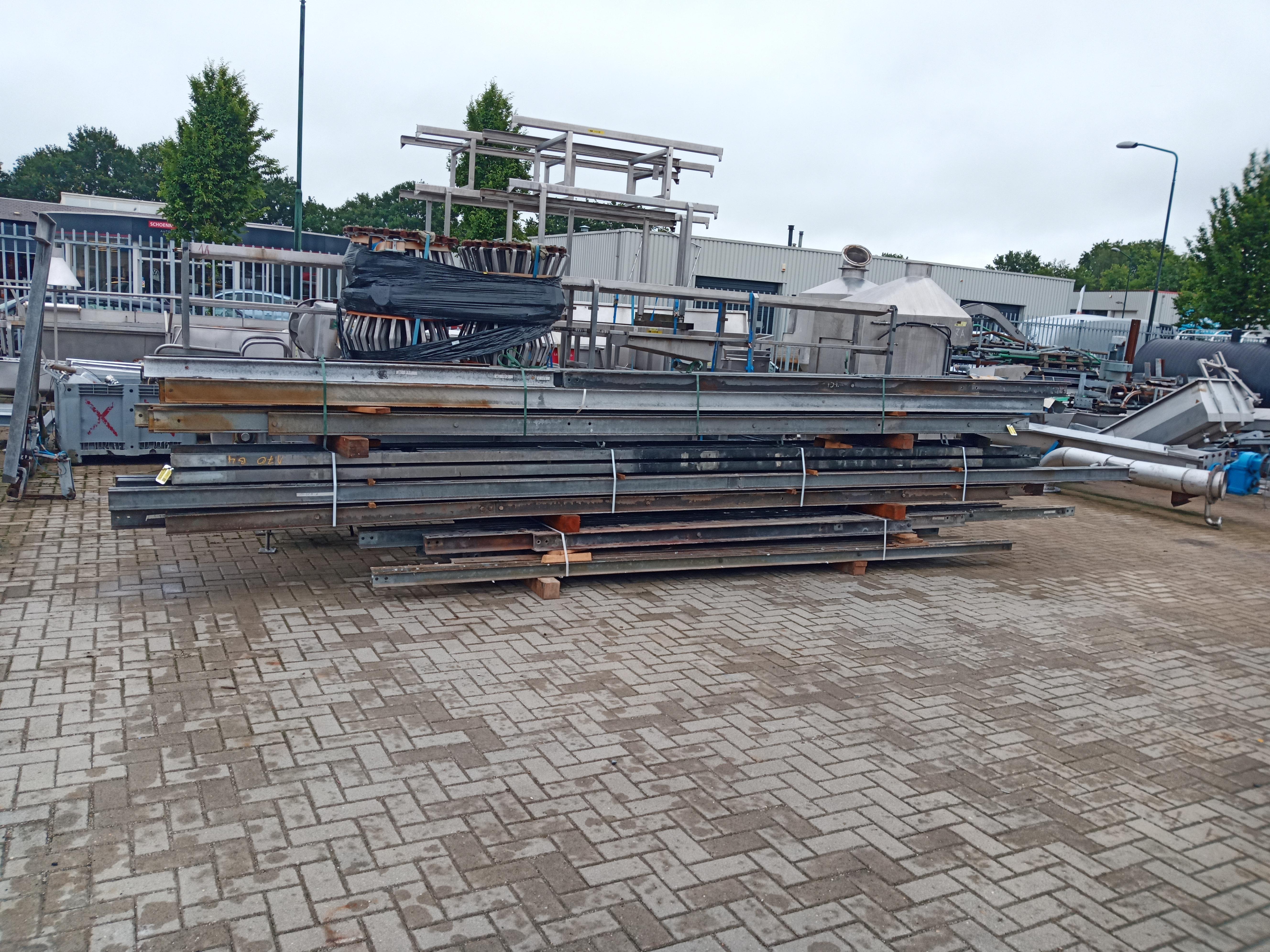 Used Beams double UNP galvanised