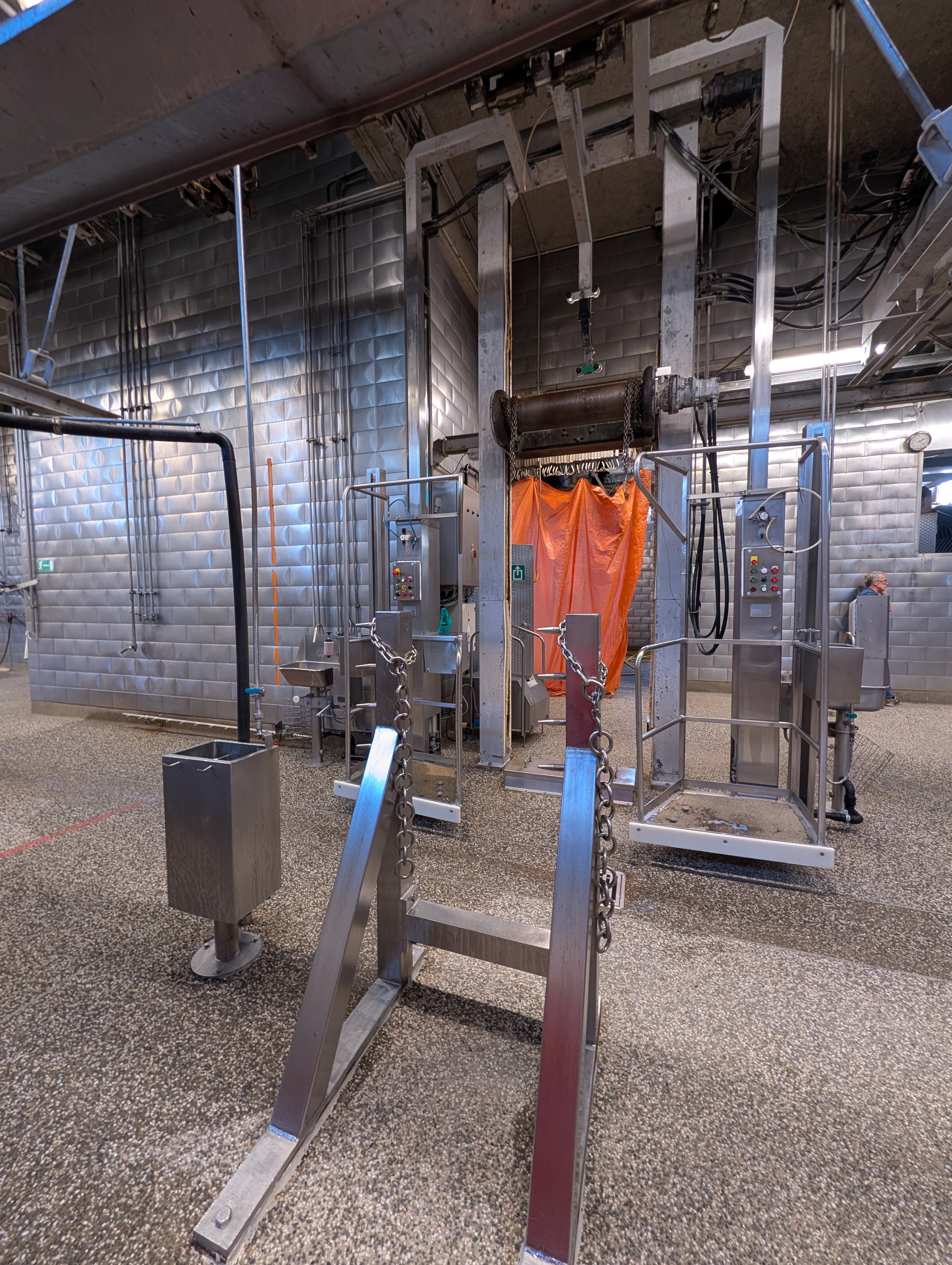 Used 50 cattle per hour slaughterline