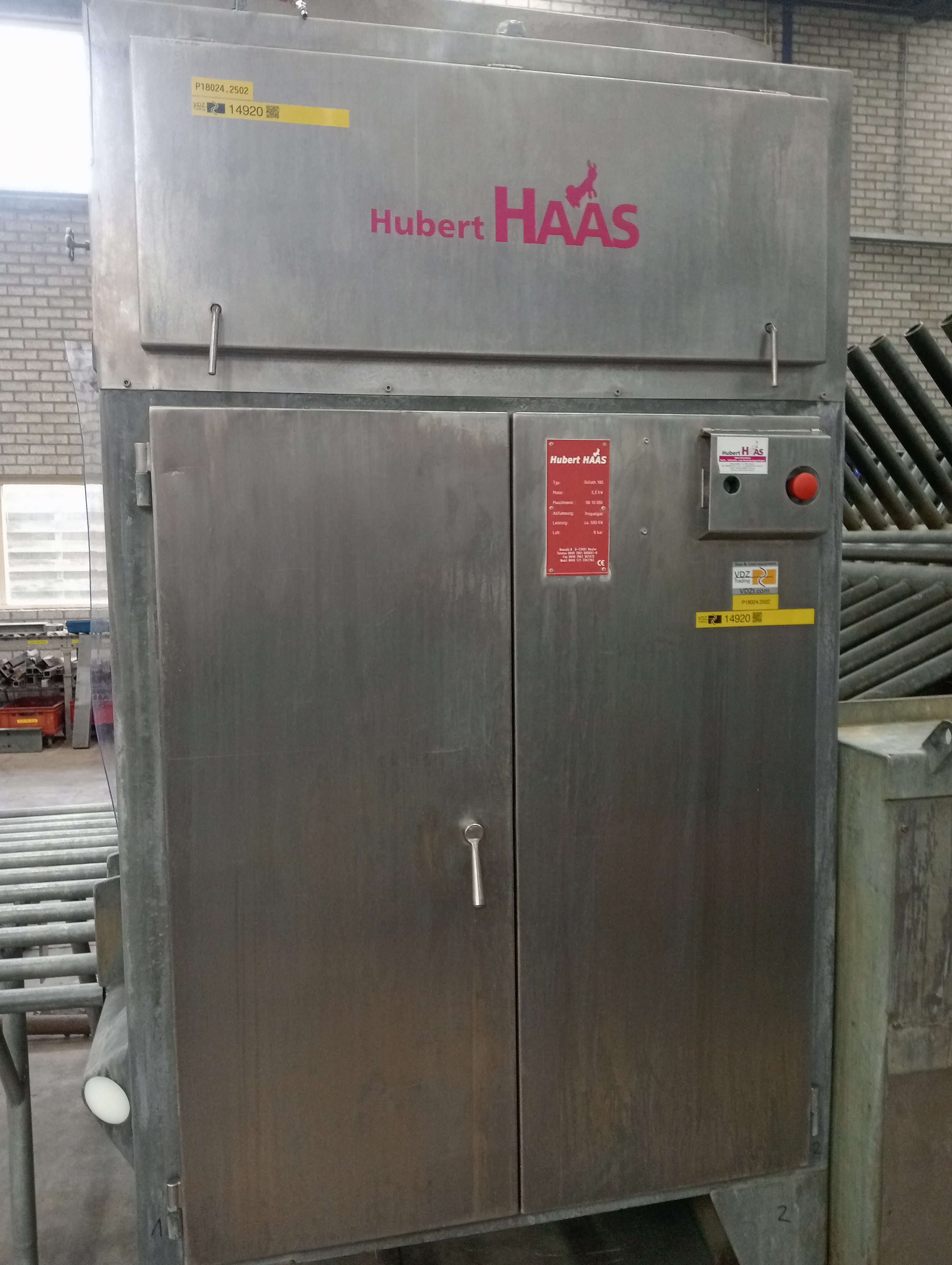 Used Scalding and Dehairing System – Hubert Haas (Turnomatic + Goliath)