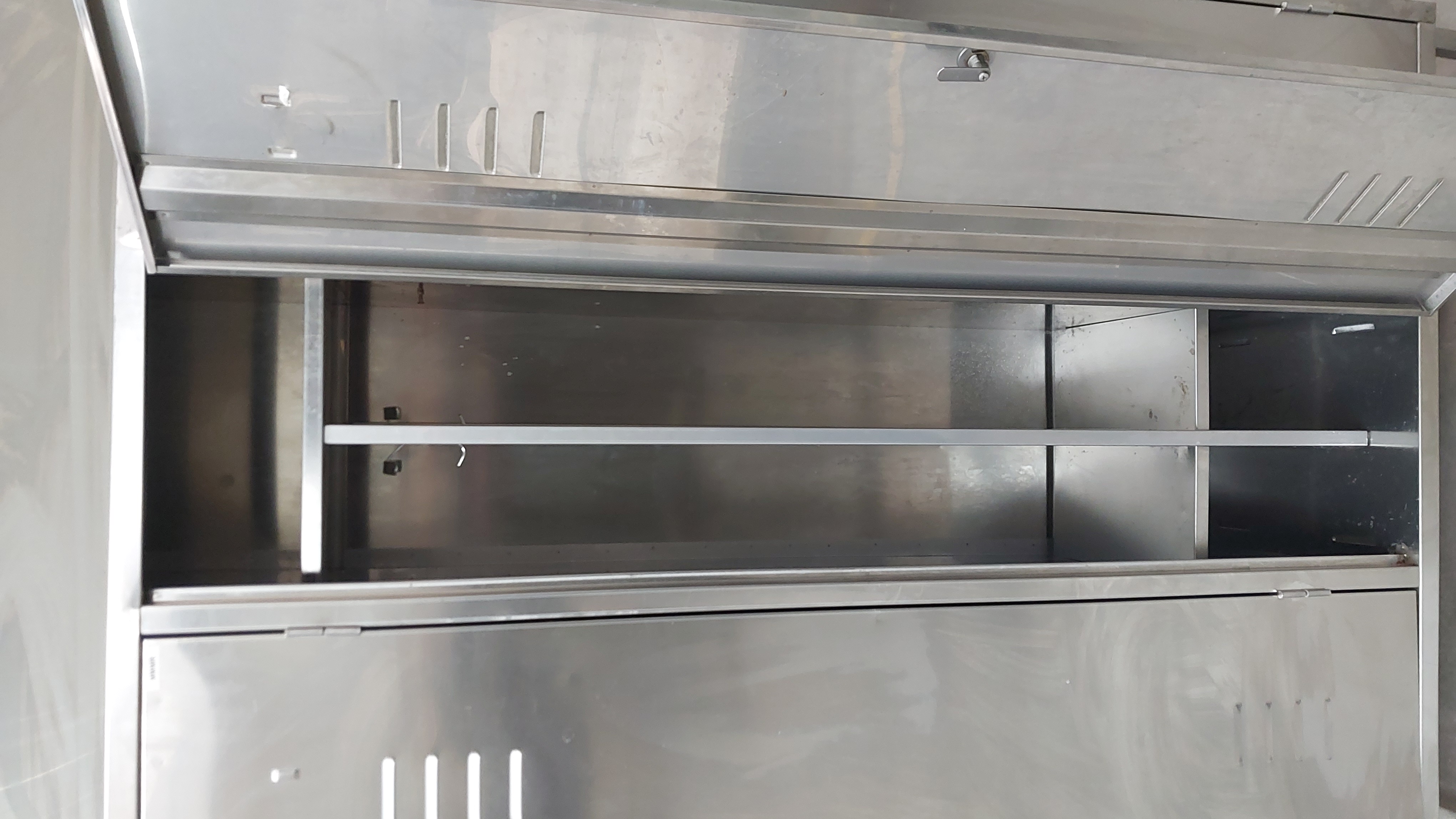 Used Stainless steel locker wtih 3 doors